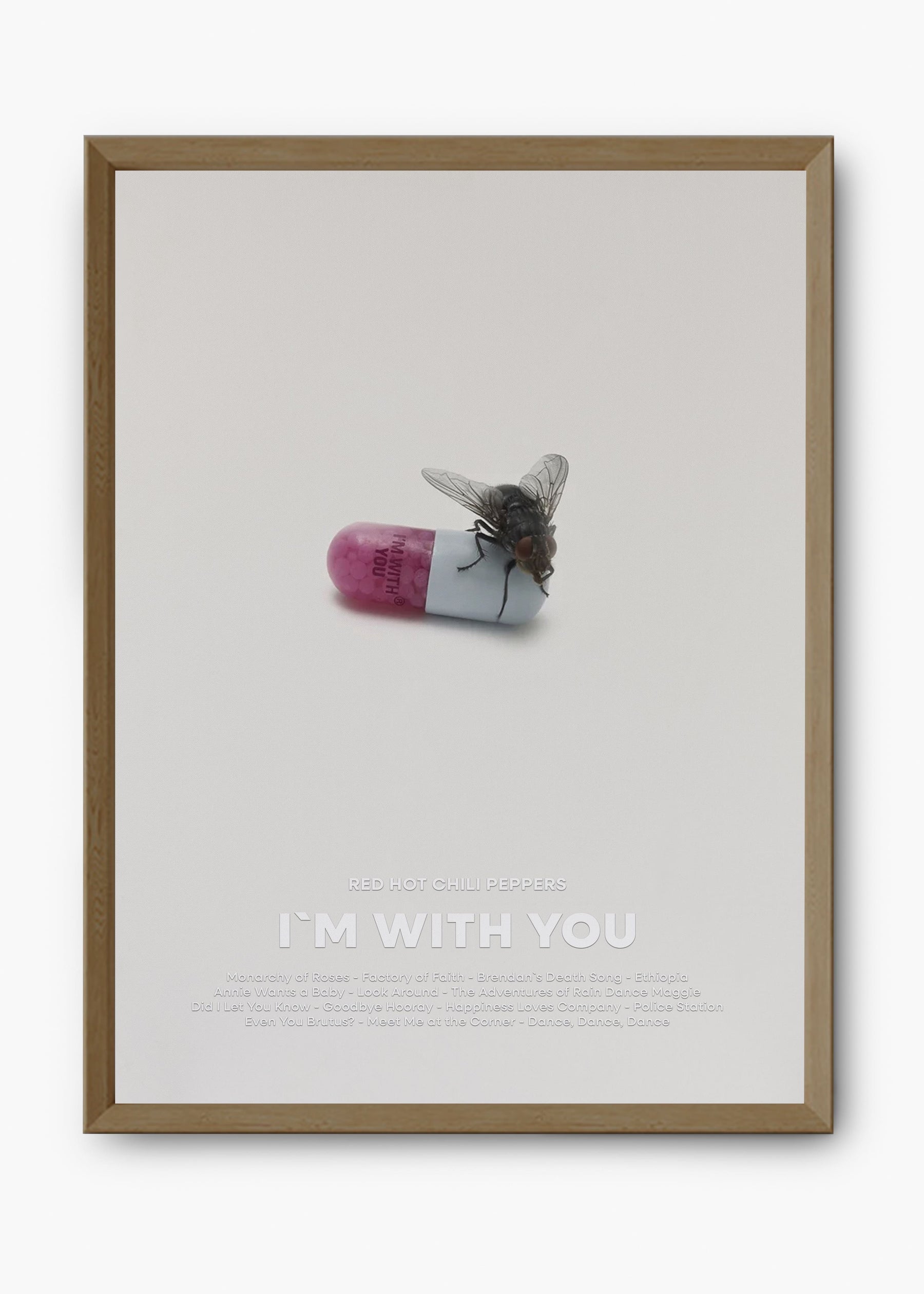 Quadro Red Hot Chili Peppers I'm With You Capa