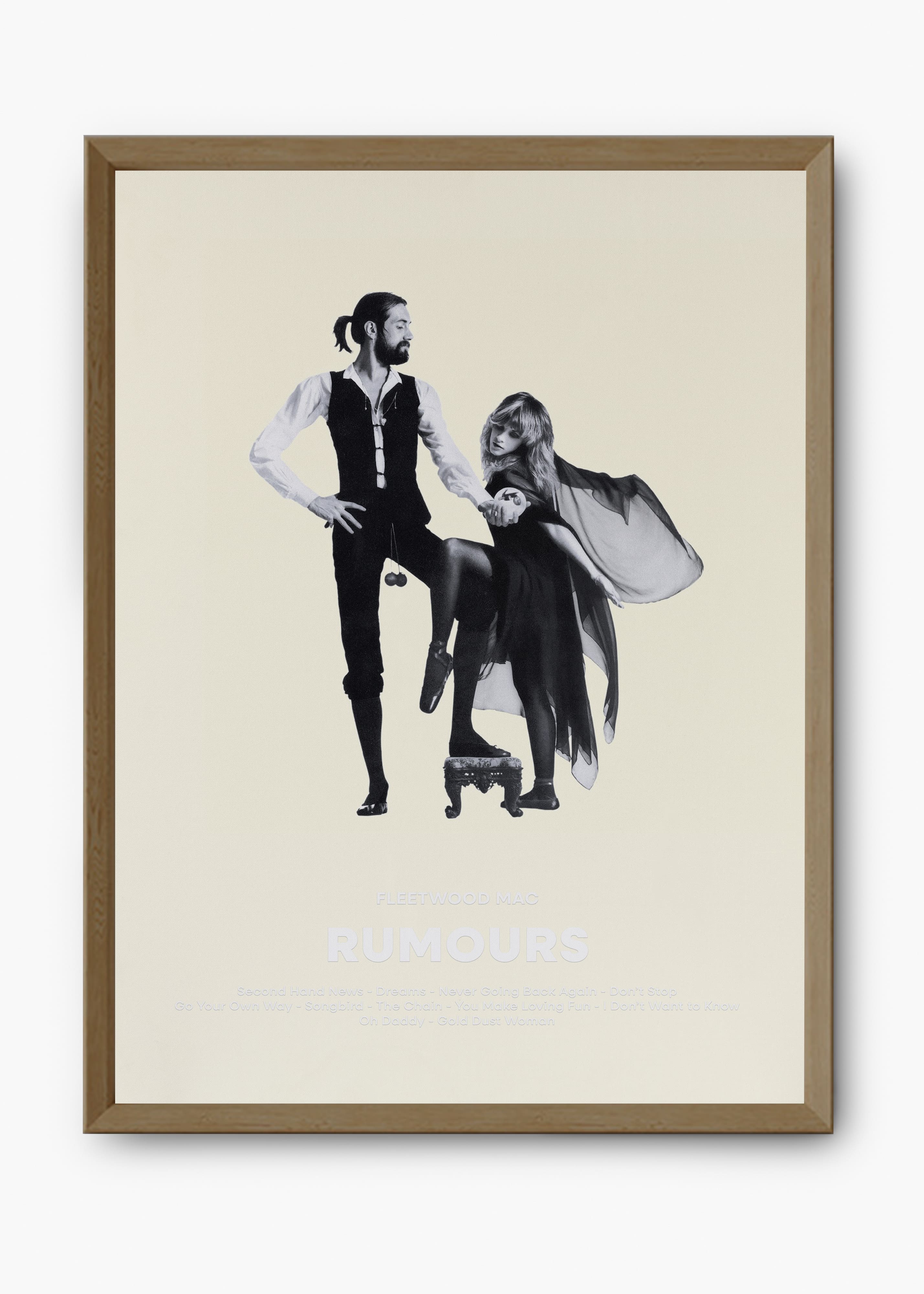 Quadro Fleetwood Mac Rumours Capa