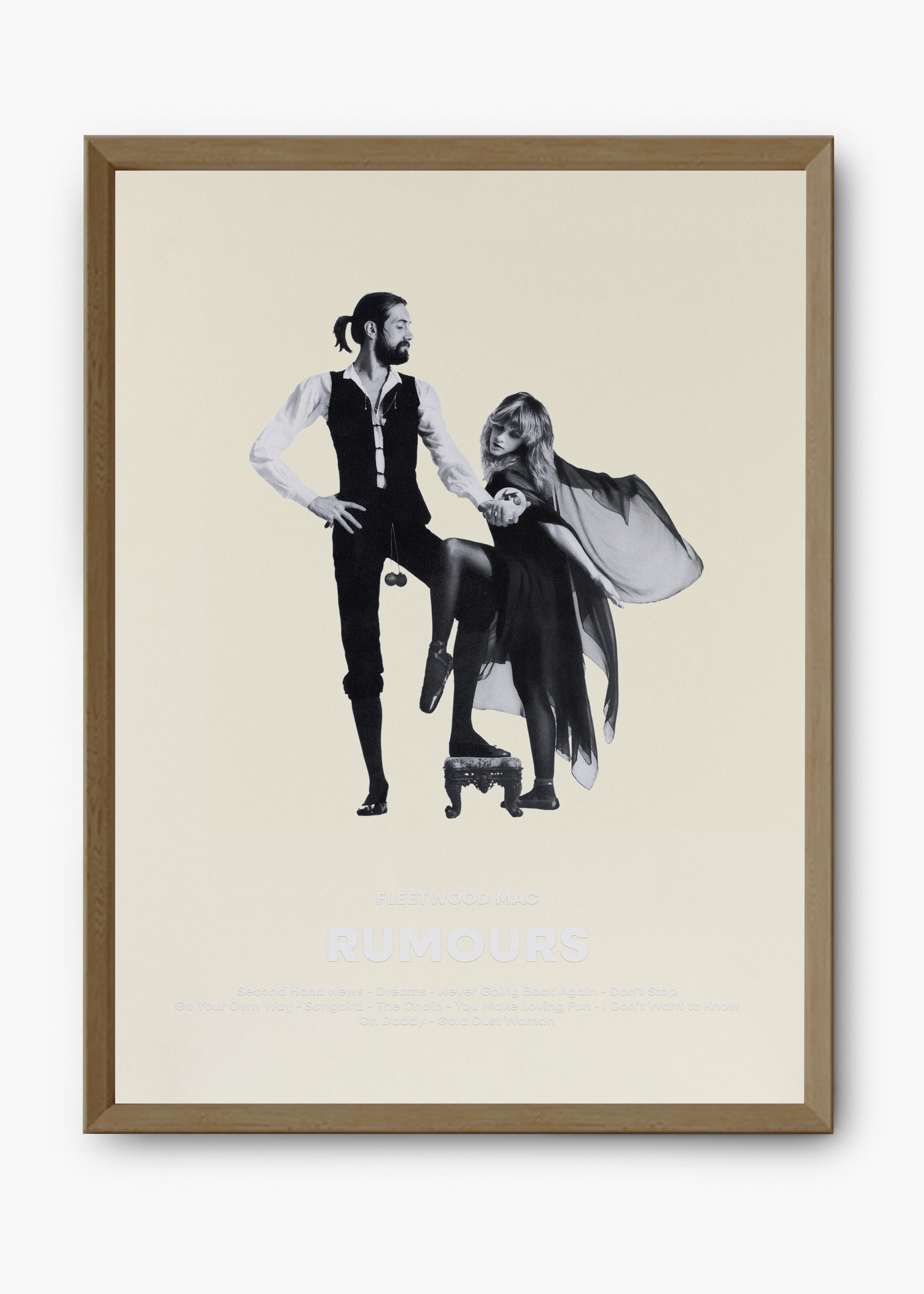 Quadro Fleetwood Mac Rumours Capa