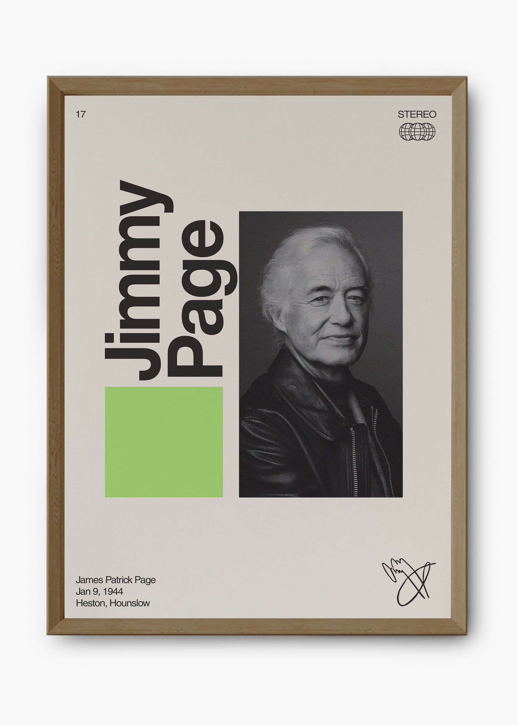 Quadro Signature Jimmy Page