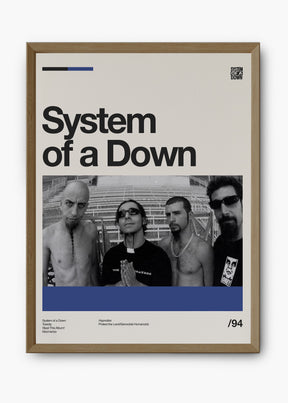Quadro System of a Down Banda