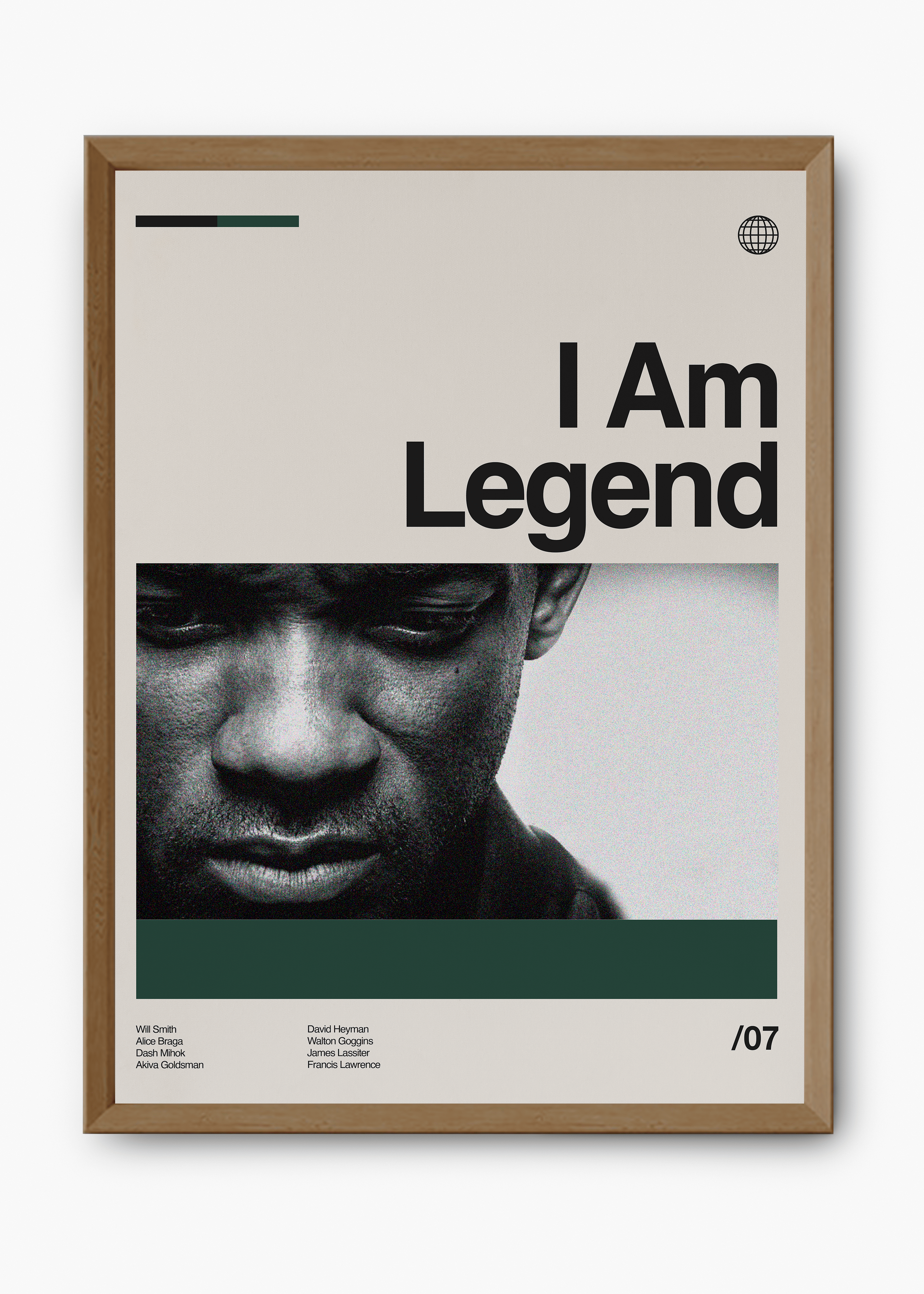 Quadro Eu Sou a Lenda - I Am Legend