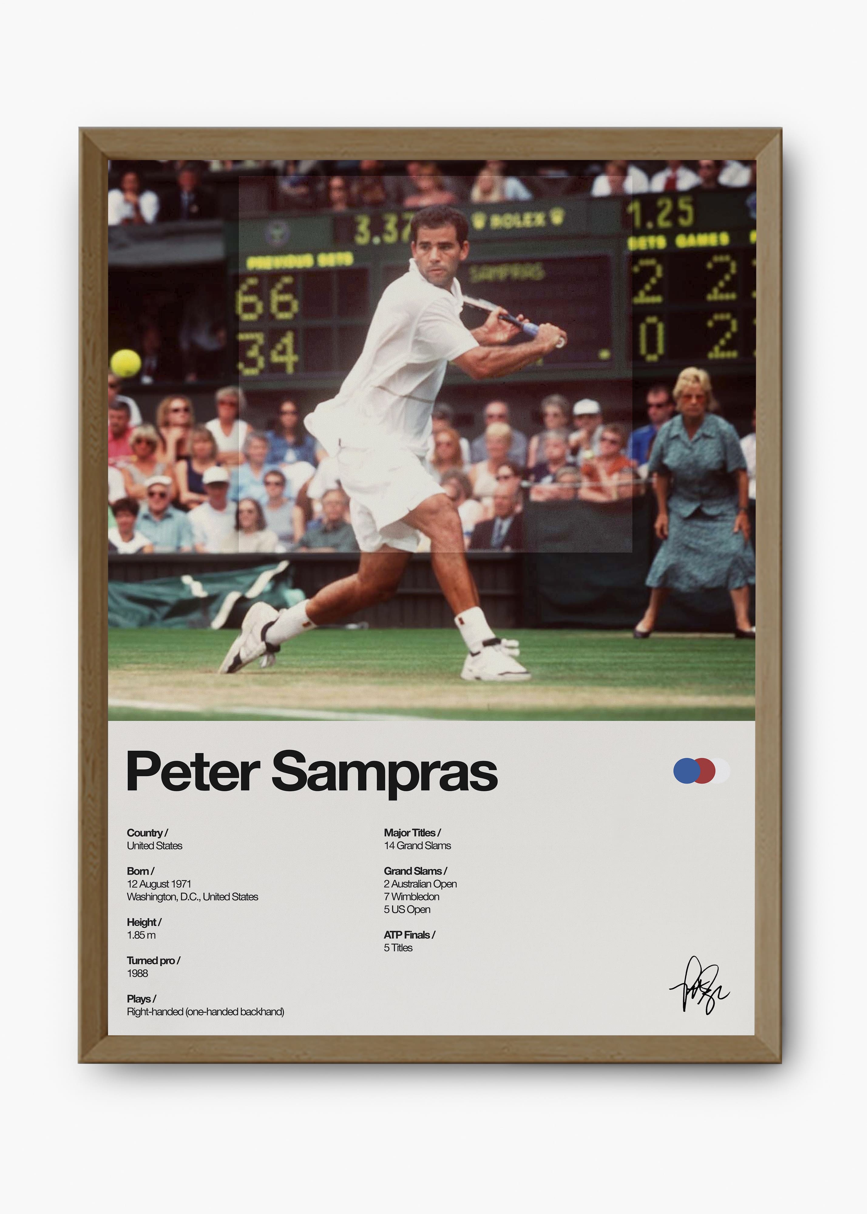 Quadro Peter Sampras