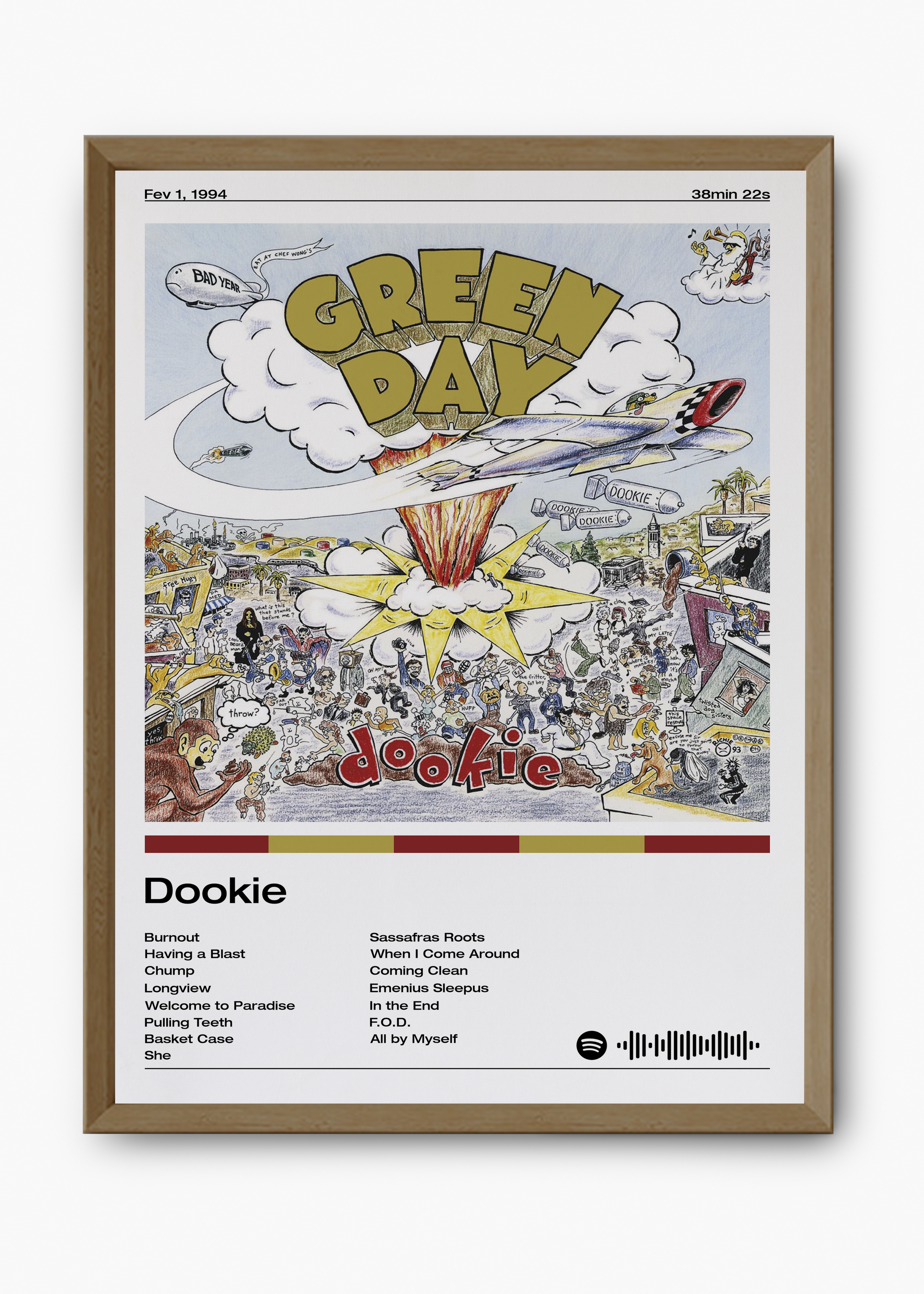 Quadro Green Day Dookie - 9