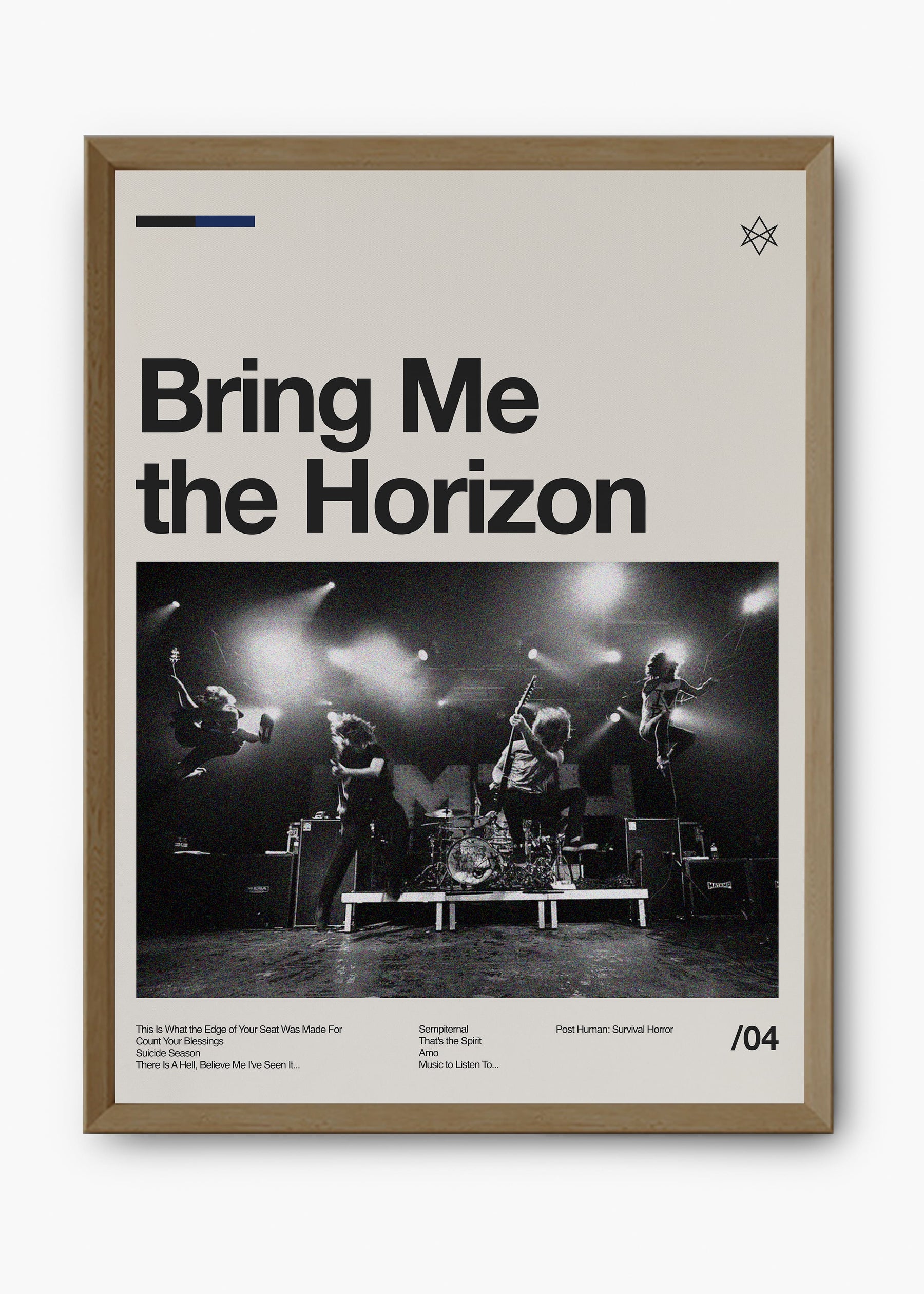 Quadro Bring Me The Horizon Banda