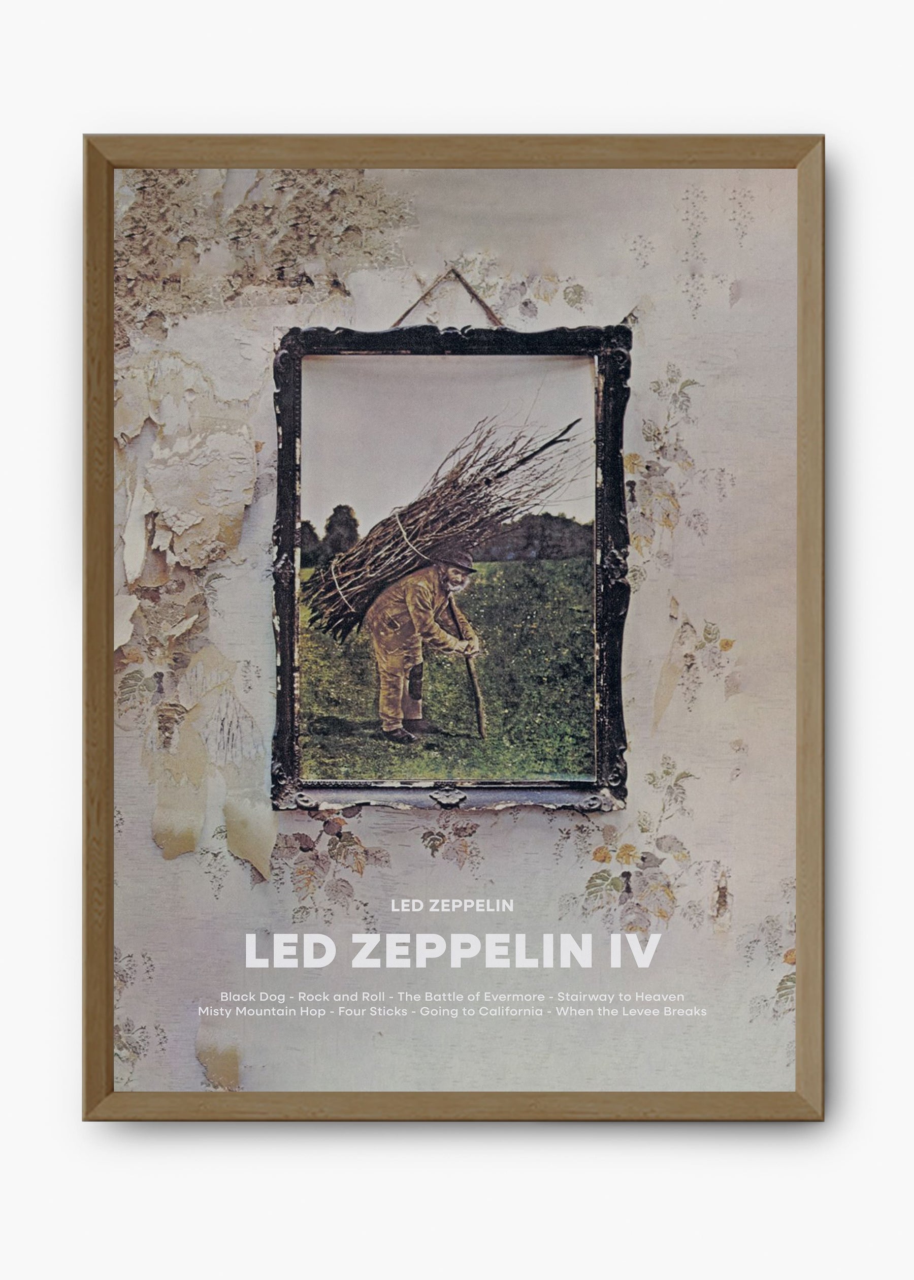 Quadro Led Zeppelin - Led Zeppelin IV Capa