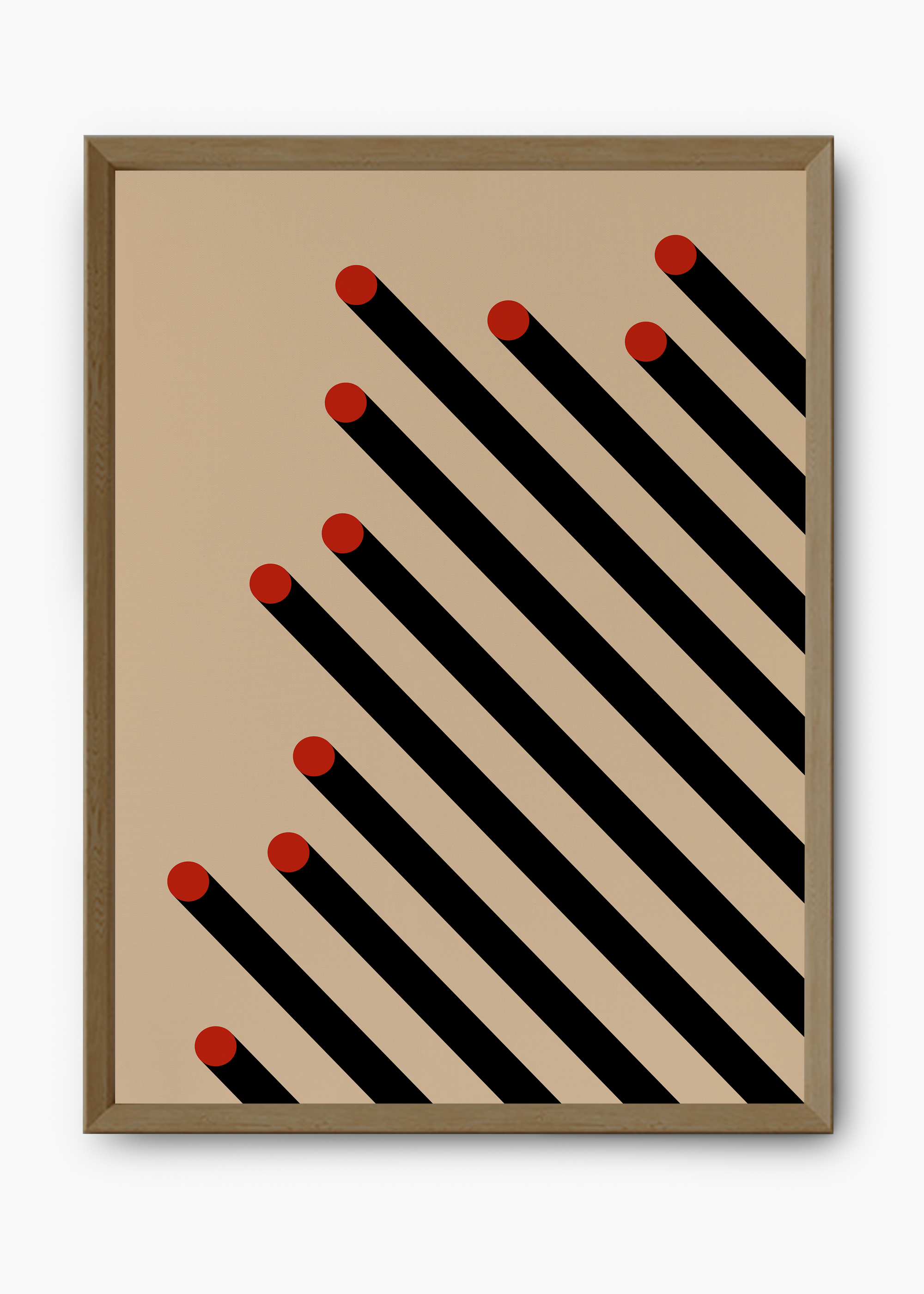 Quadro Bauhaus Reds - 9