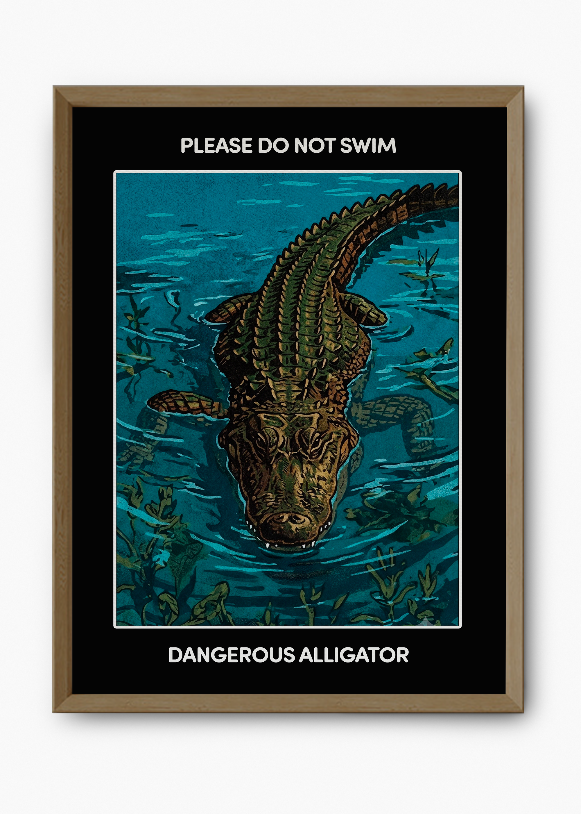 Quadro Do Not Swim - 9