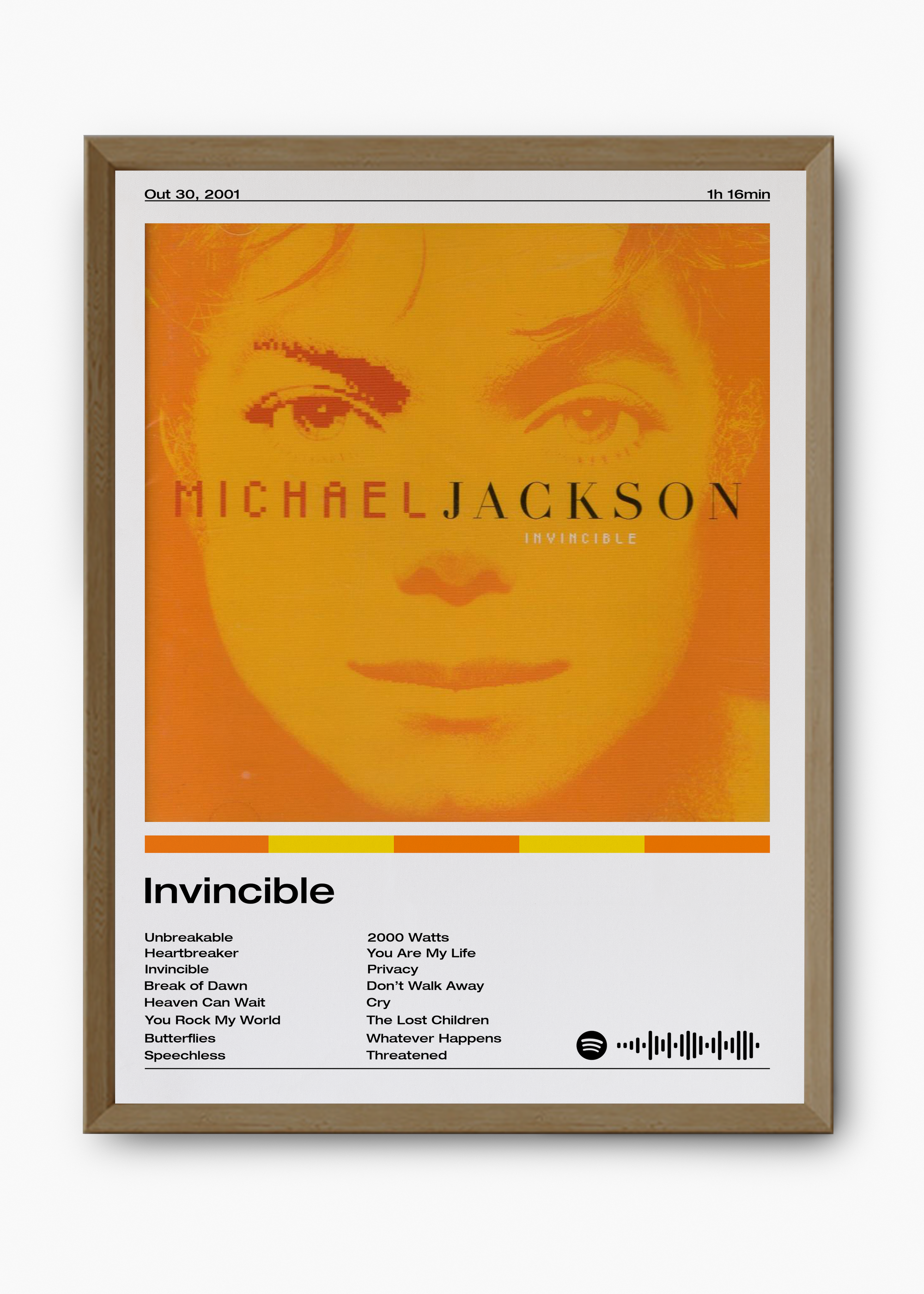 Quadro Michael Jackson Invincible - 9