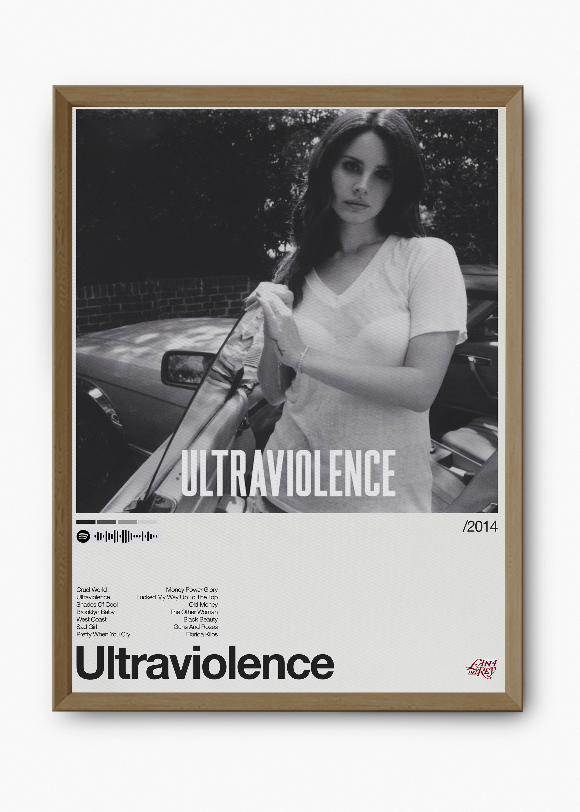 Quadro Lana Del Rey Ultraviolence II - 9