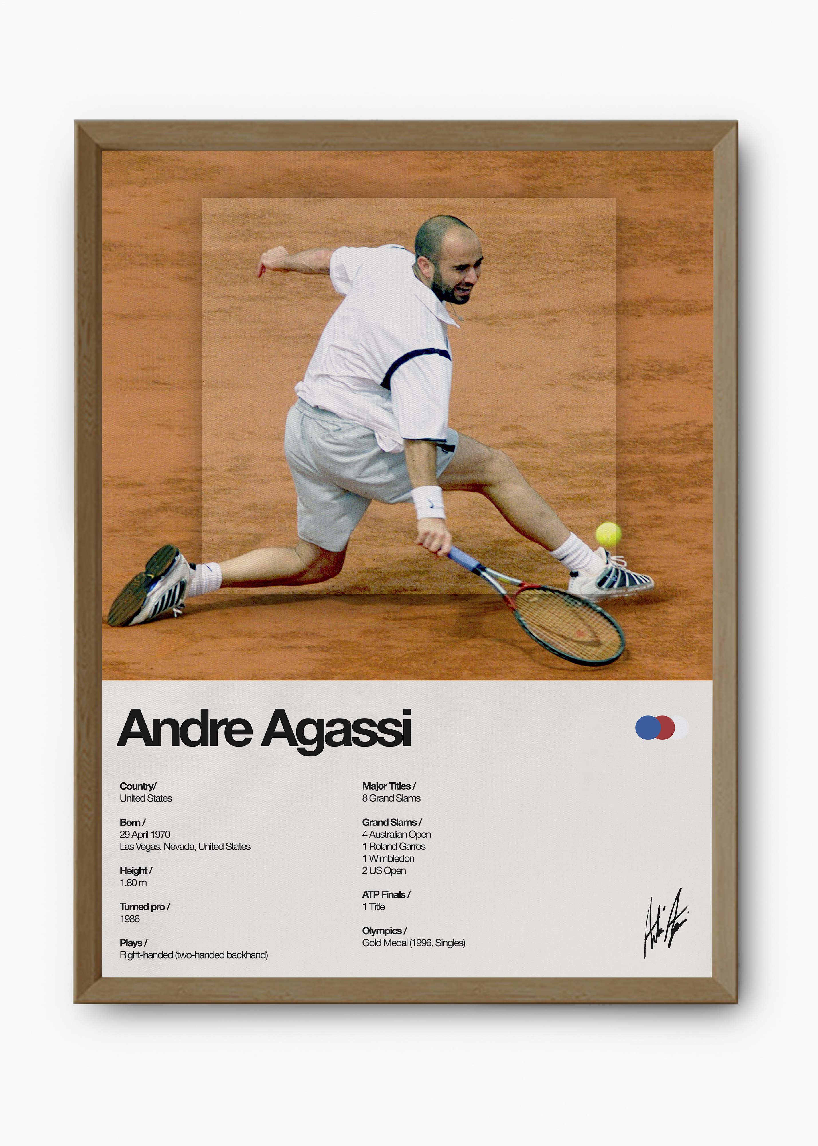 Quadro Andre Agassi