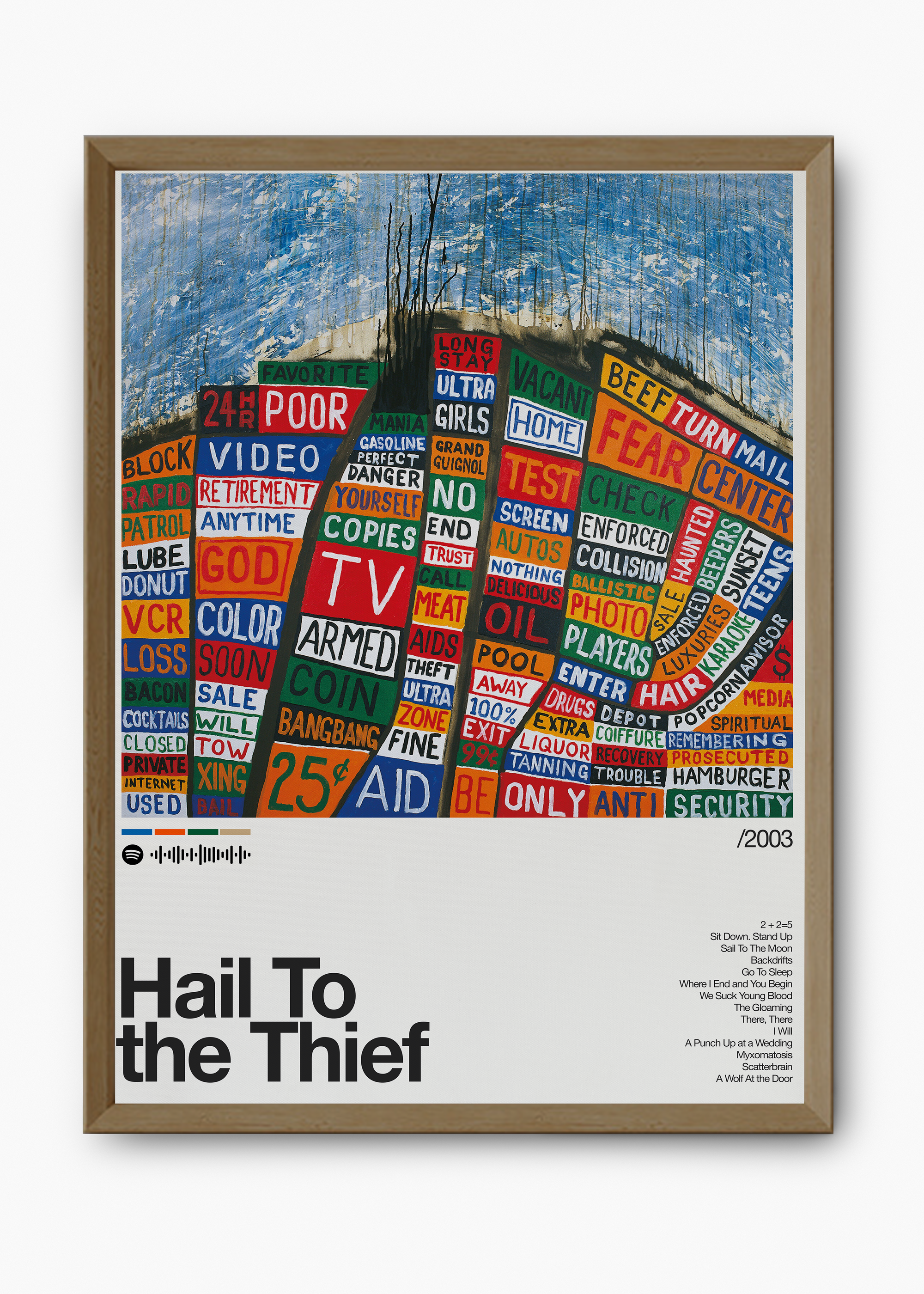 Quadro Radiohead Hail To the Chief II - 9