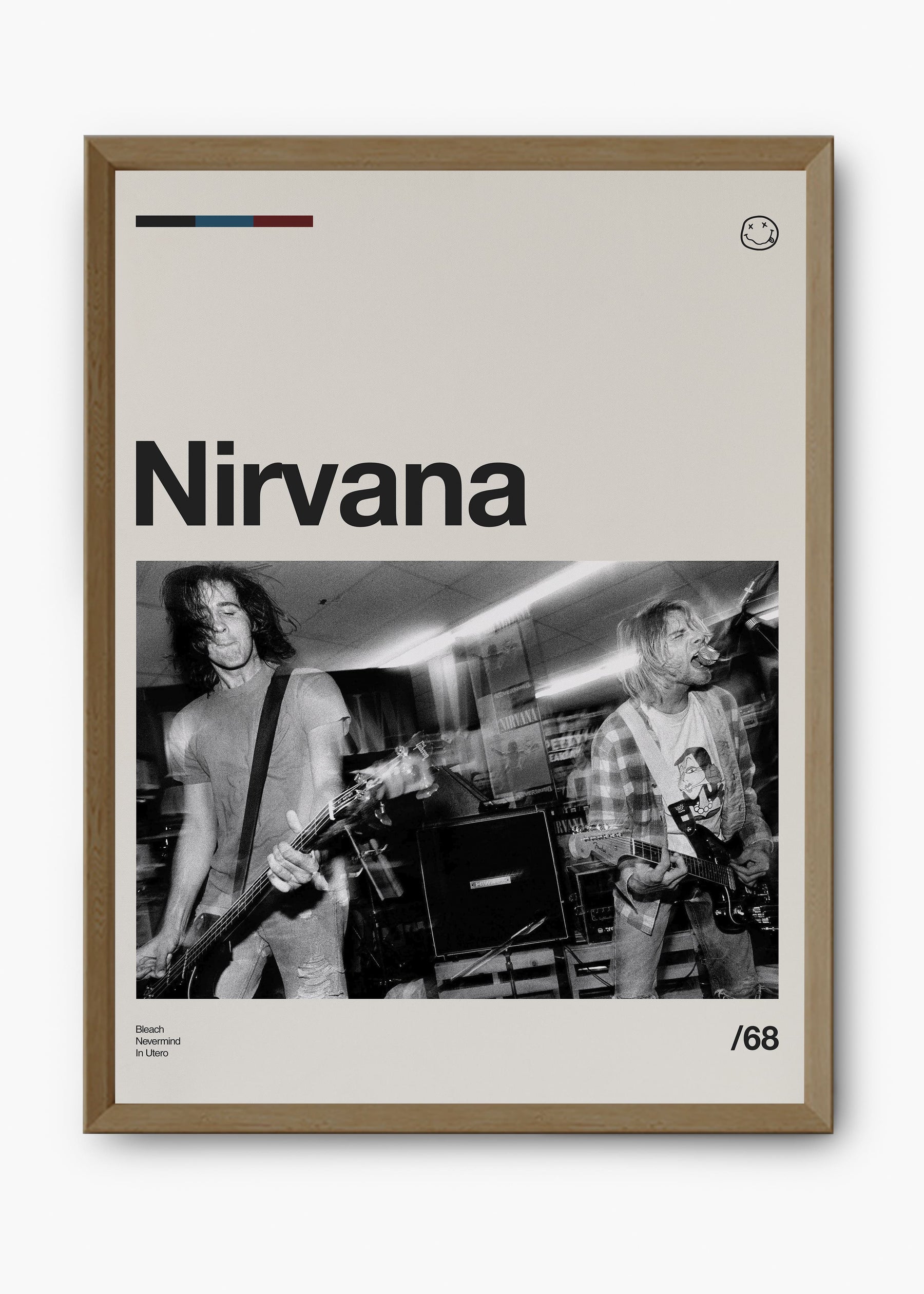 Quadro Nirvana Bandas