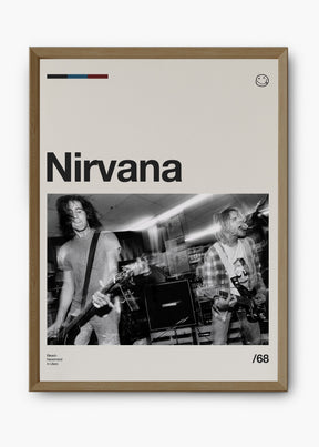 Quadro Nirvana Bandas
