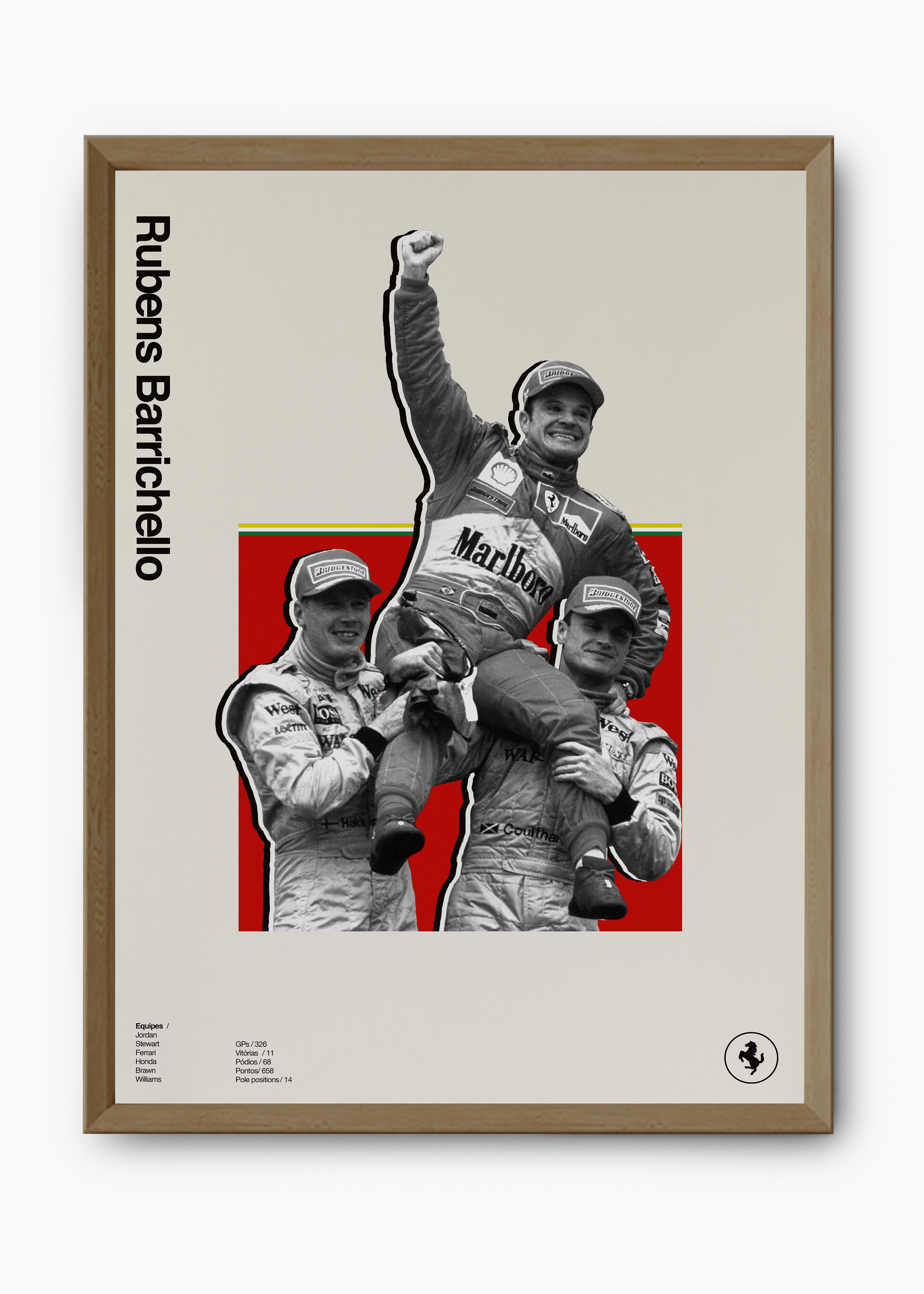 Quadro Rubens Barrichello - 9