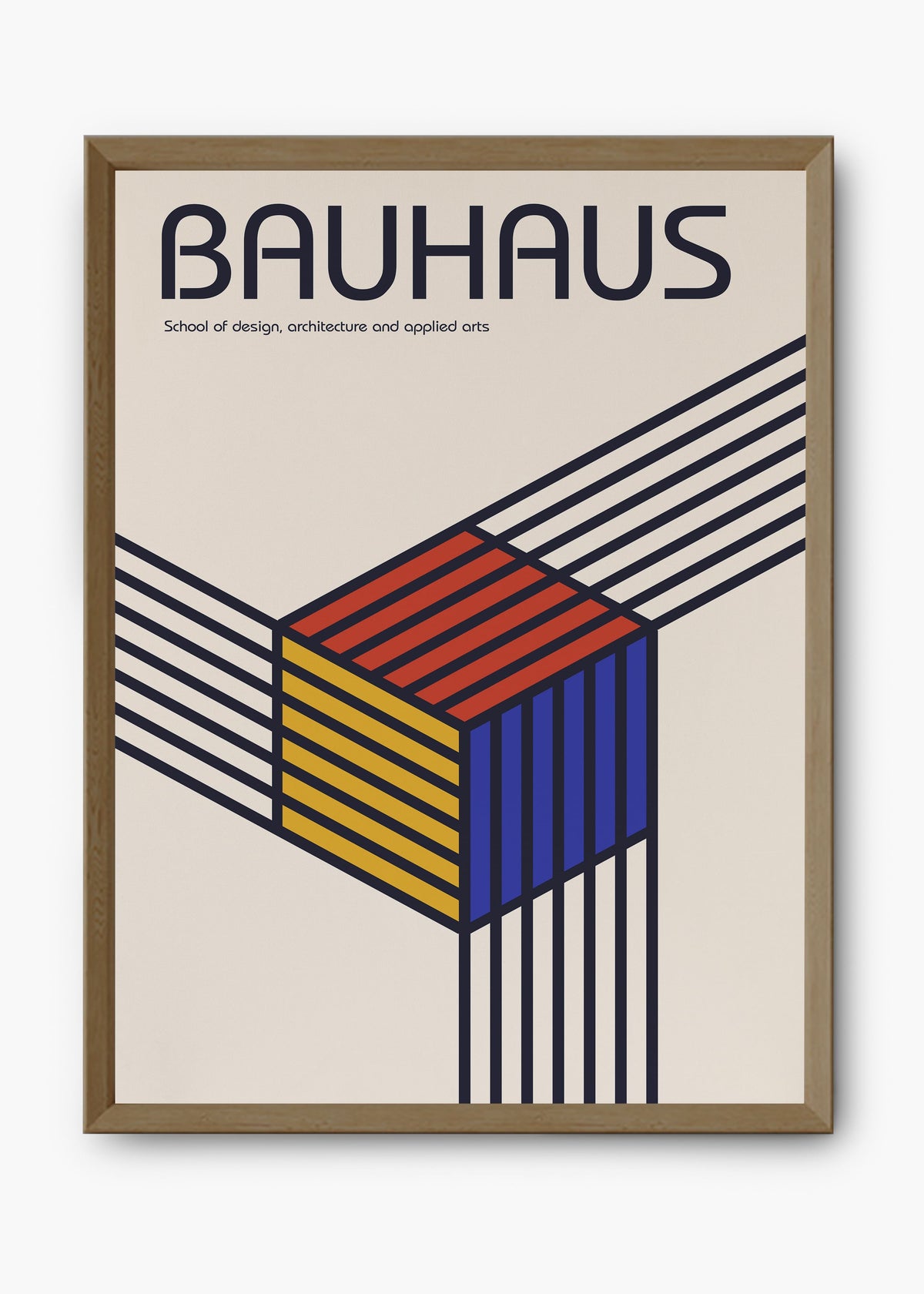 Quadro Bauhaus Geometryline