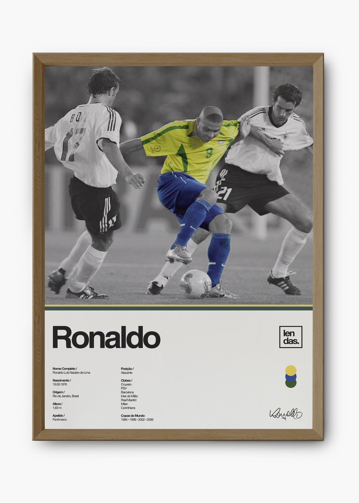 Quadro Ronaldo Fenômeno