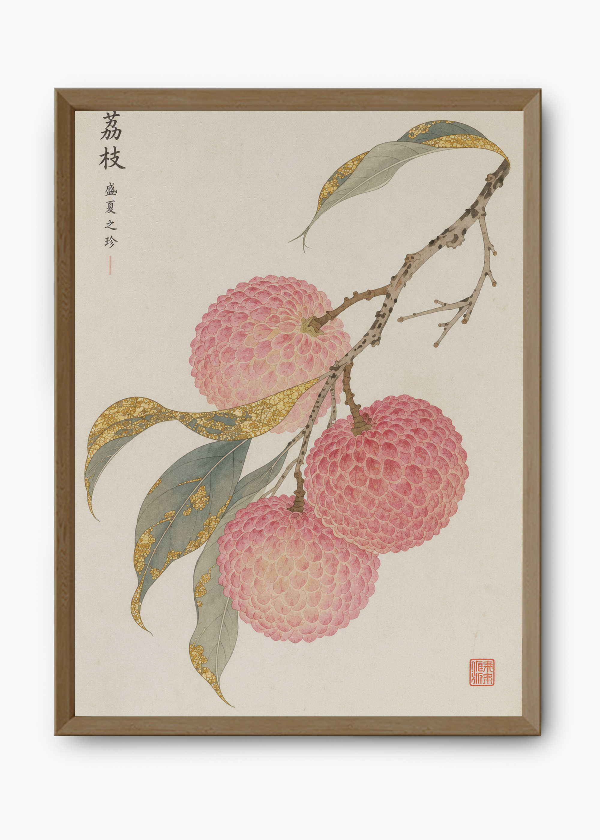 Quadro Japonês Reishi - 9