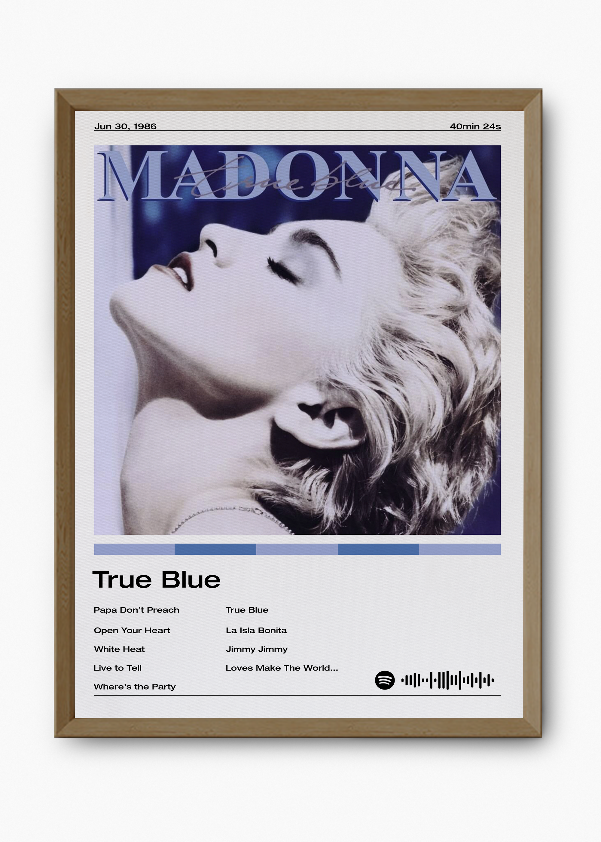 Quadro Madonna True Blue - 9