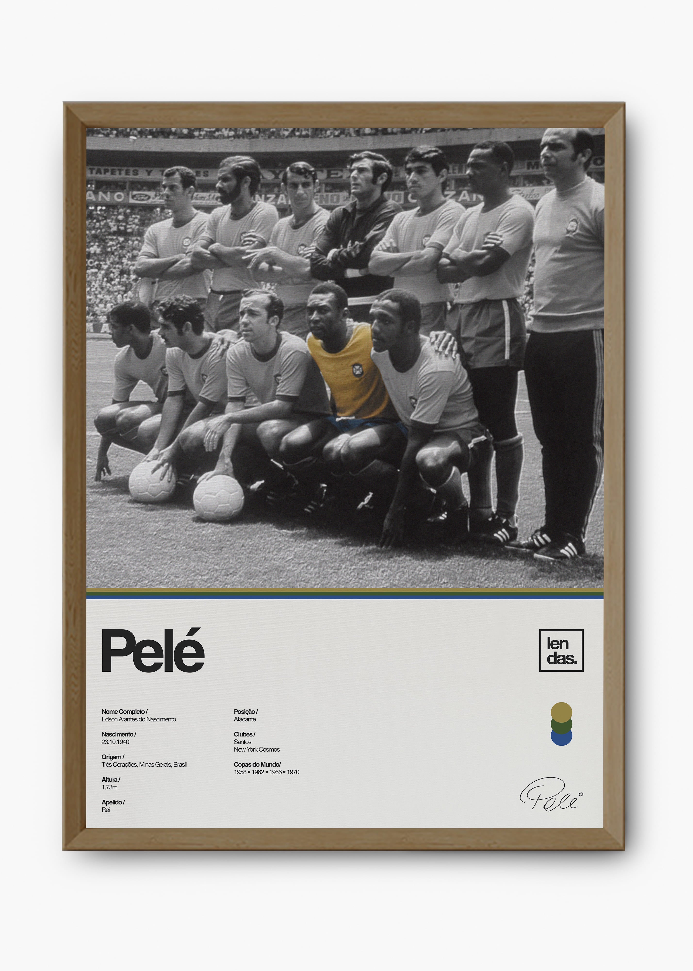Quadro Pelé