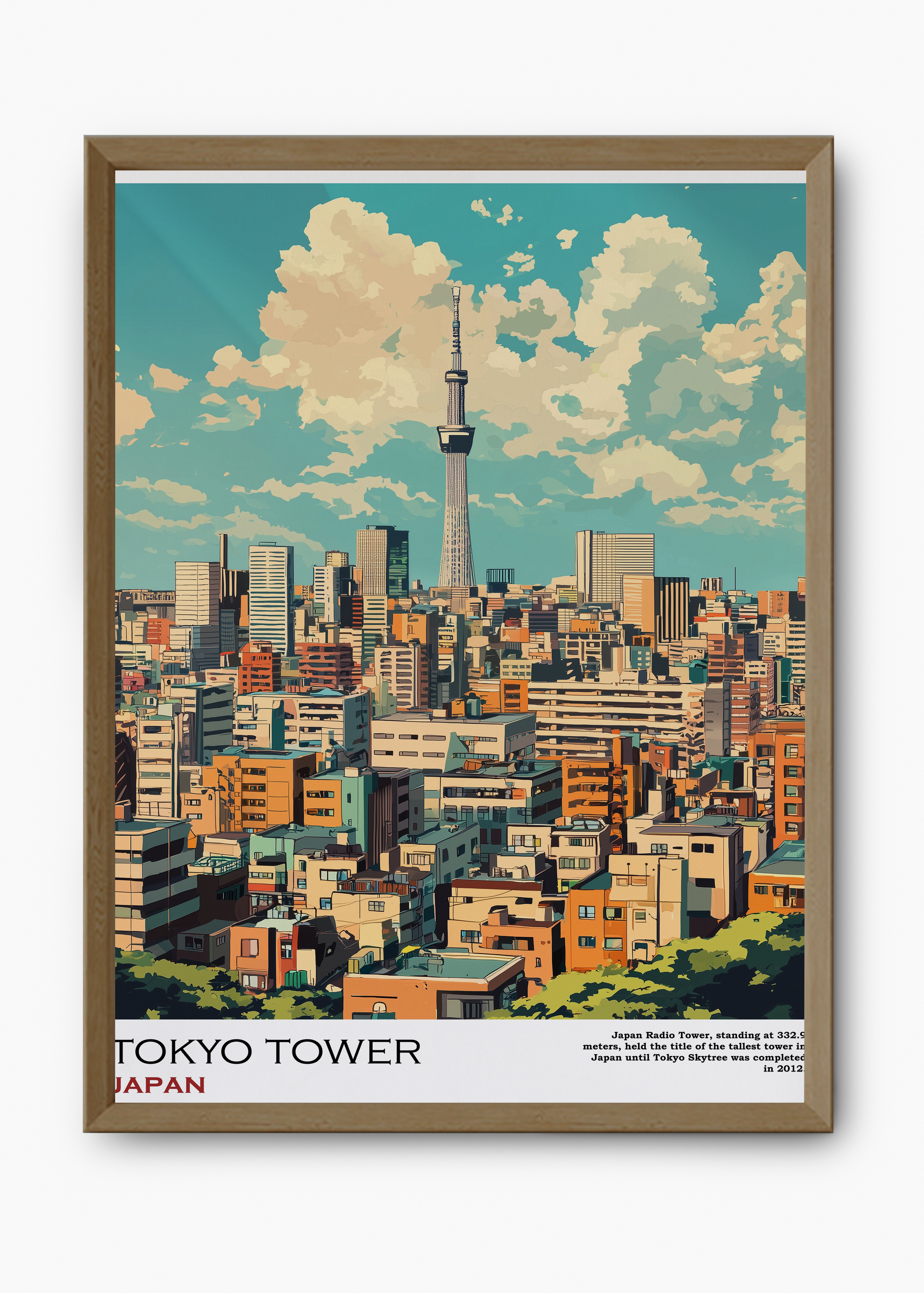 Quadro Japones Tower - 9