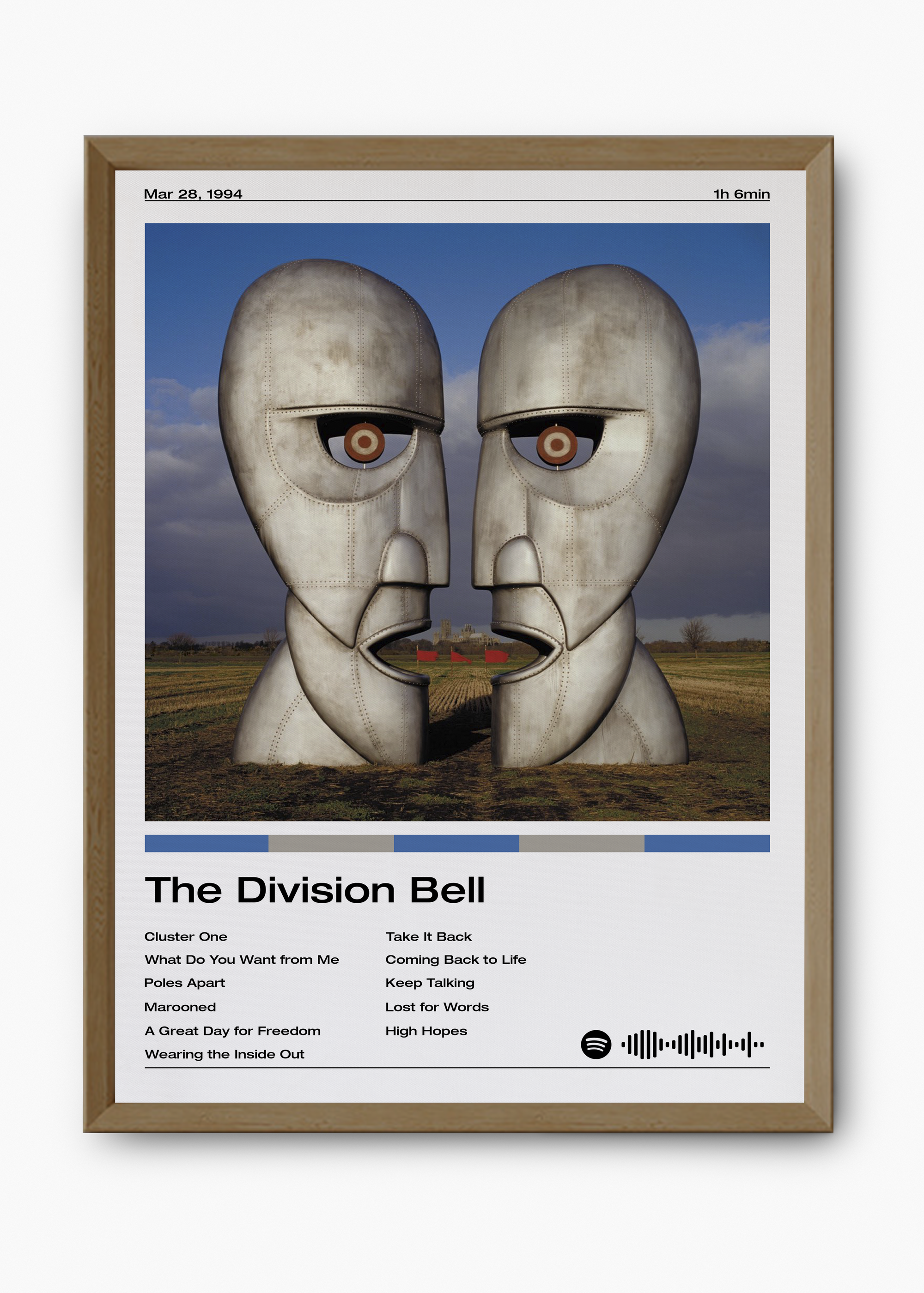 Quadro Pink Floyd The Division Bell - 9