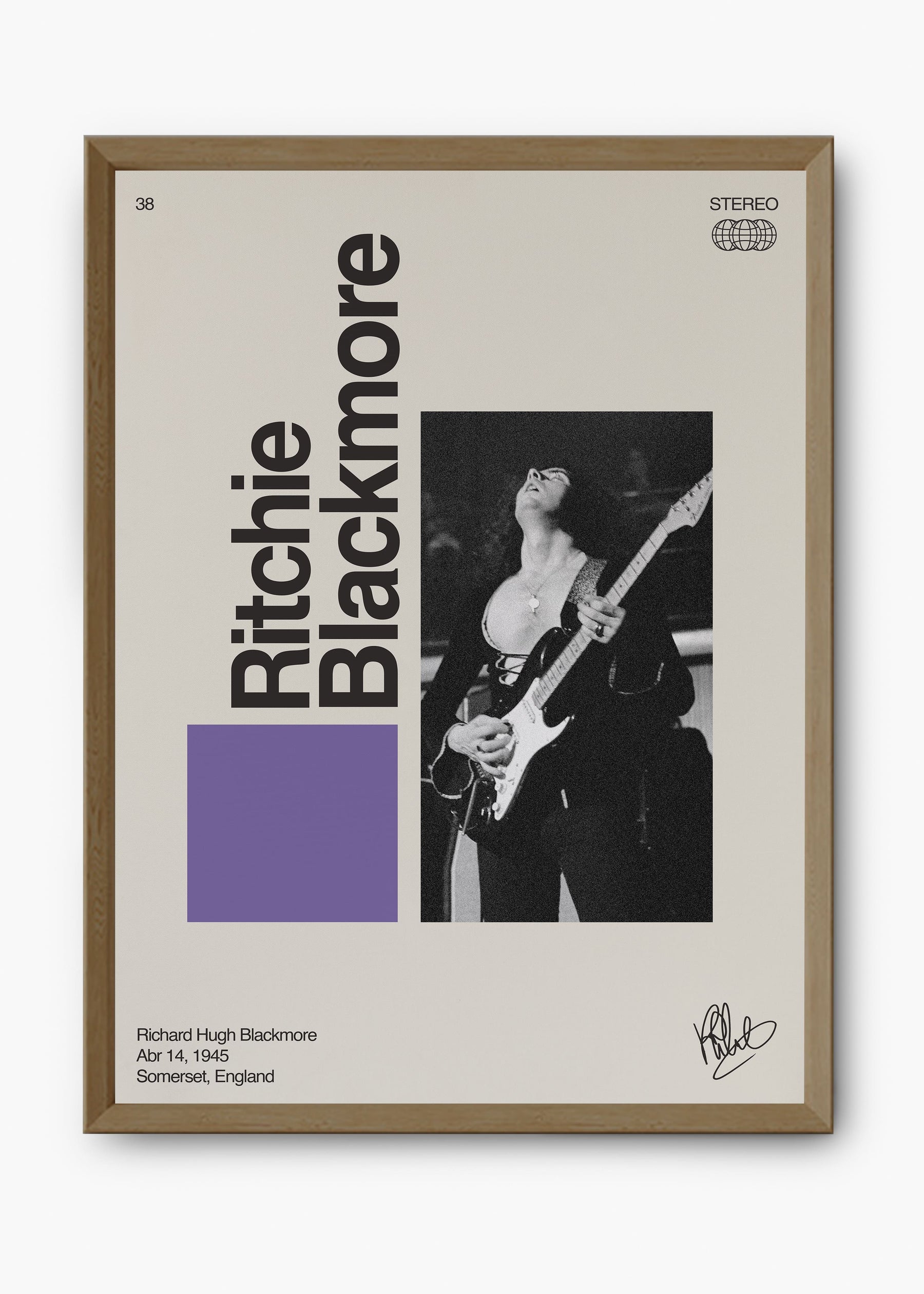 Quadro Signature Ritche Blackmore