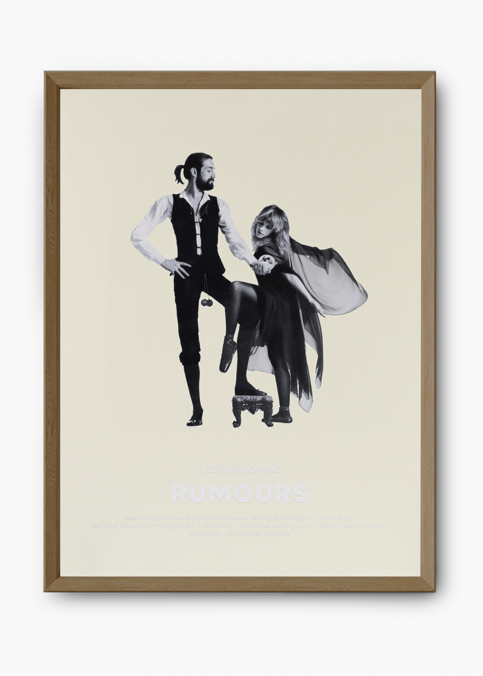 Quadro Fleetwood Mac Rumours Capa - 9
