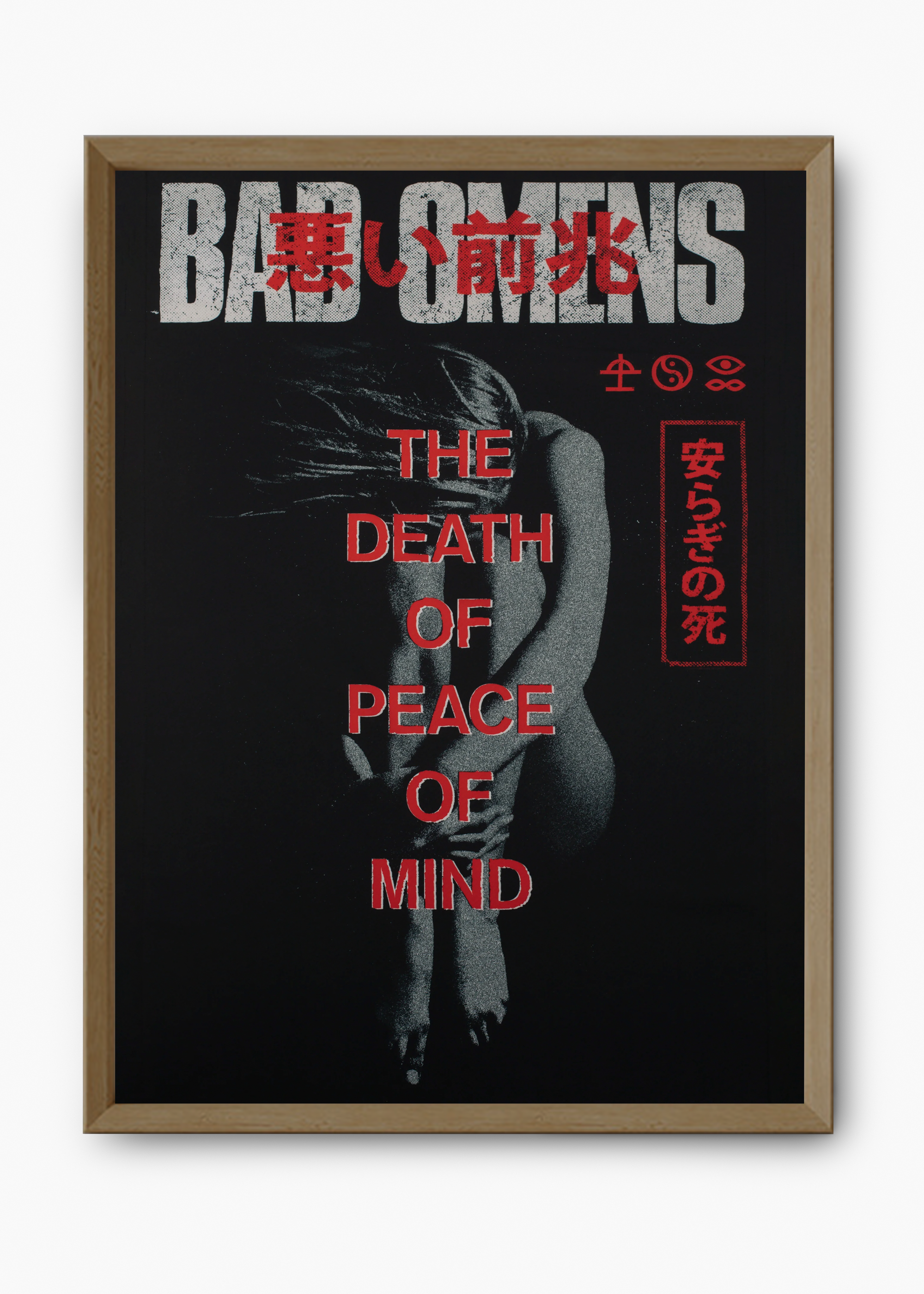 Quadro Bad Omes Capa - 9