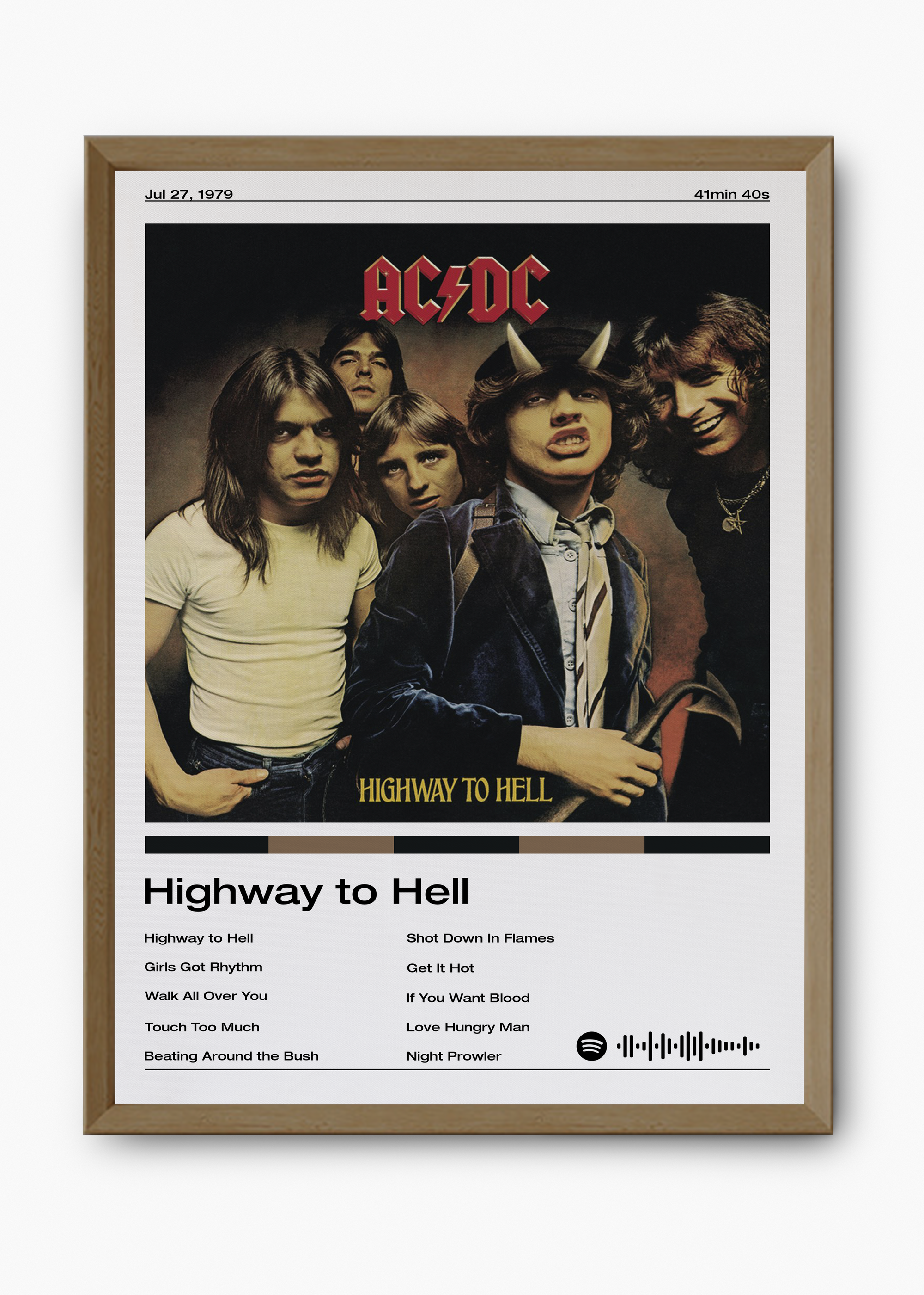 Quadro AC:DC Highway to Hell - 9