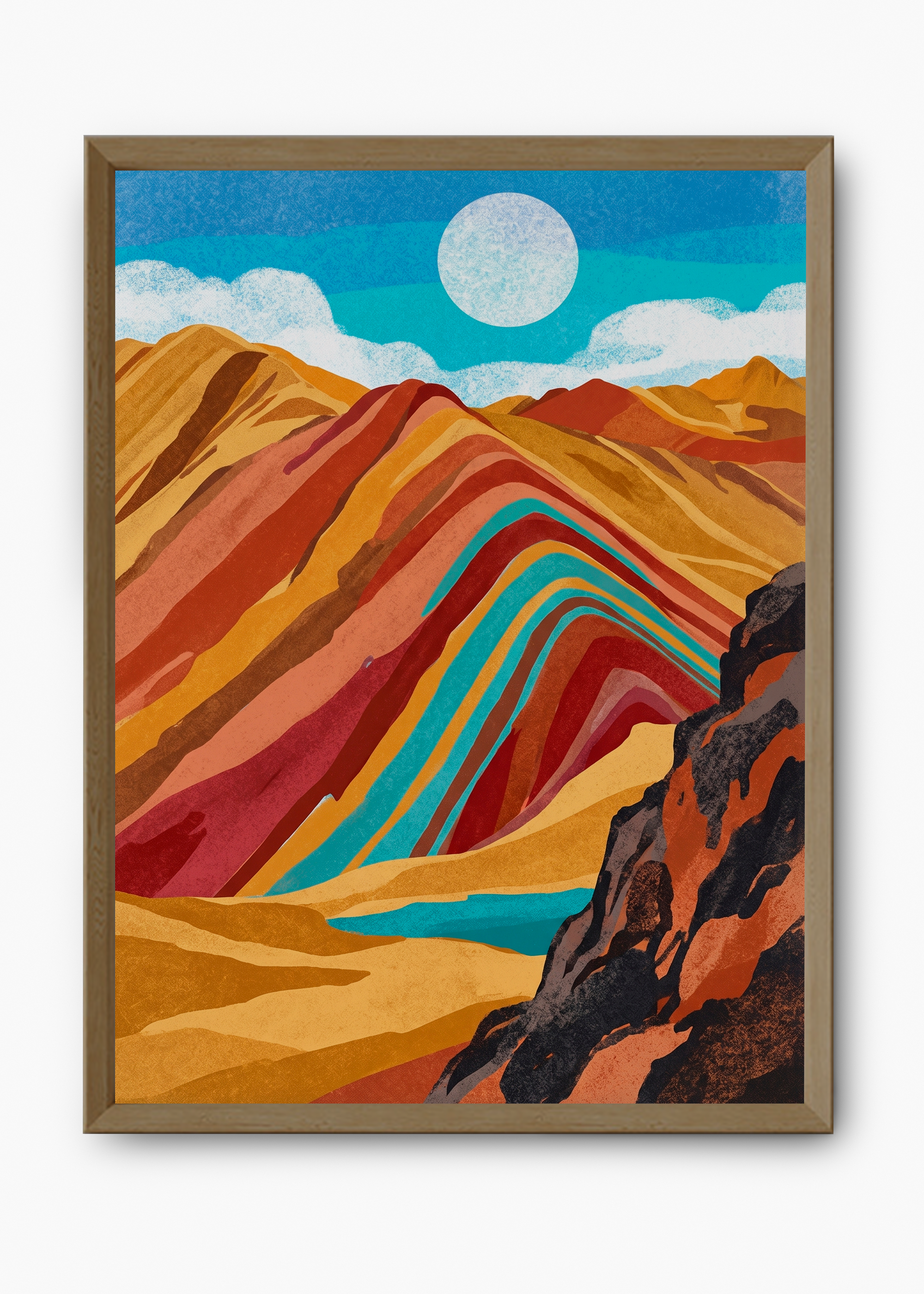 Quadro Vinicunca Mountain - 9