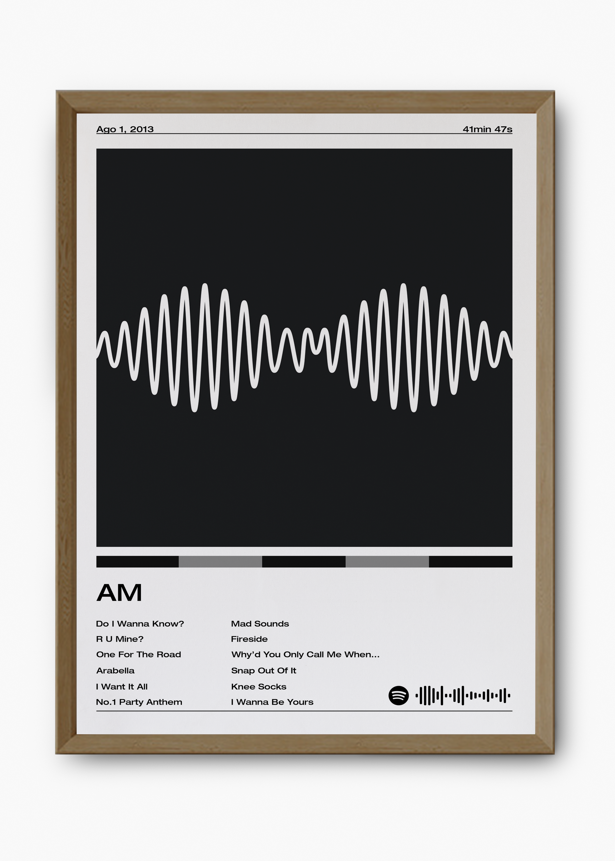 Quadro Arctic Monkeys AM - 9