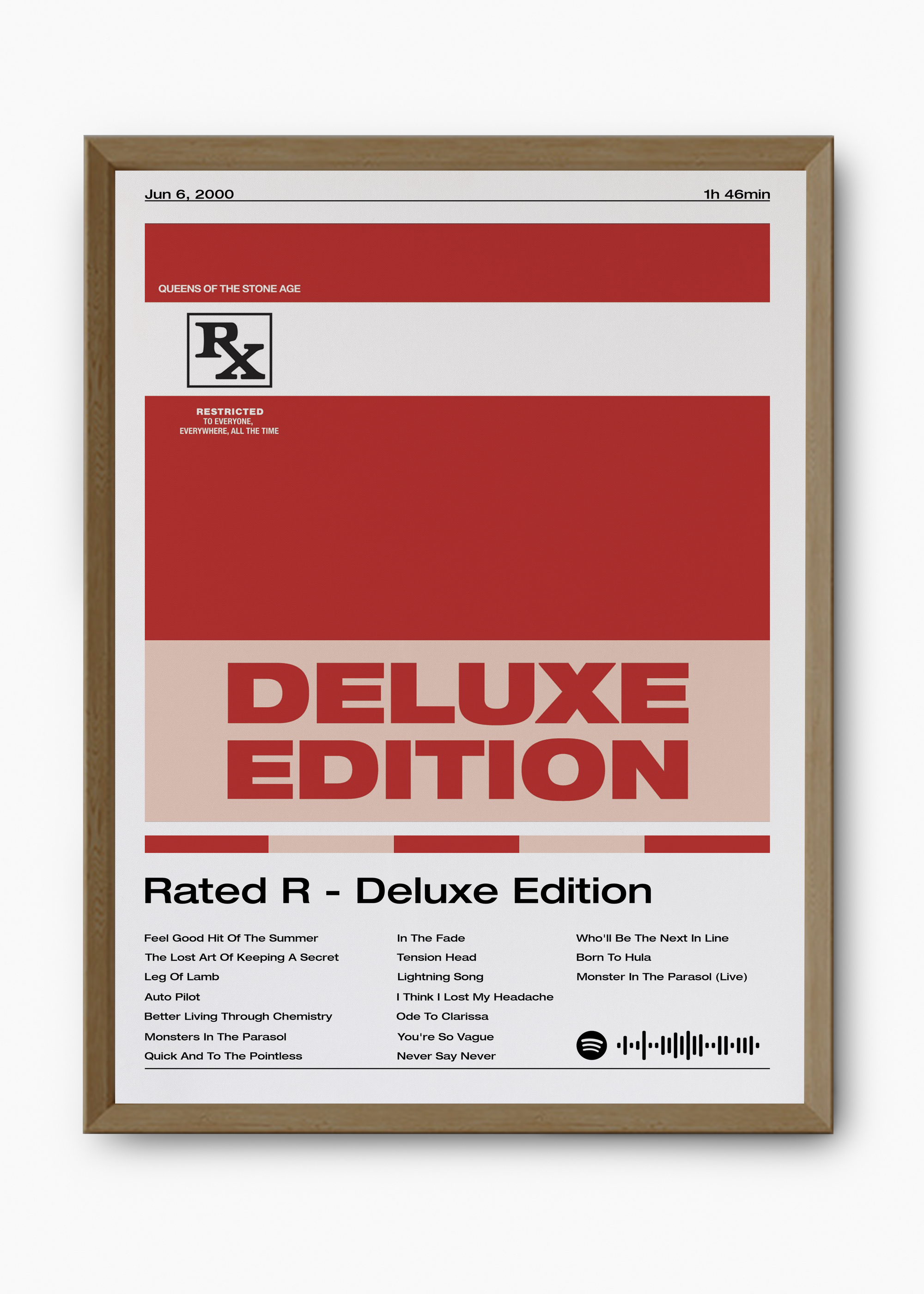 Quadro Queens of The Stone Age Rated R (Deluxe Edition) - 9