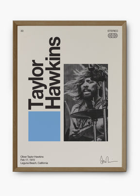 Quadro Signature Taylor Hawkins