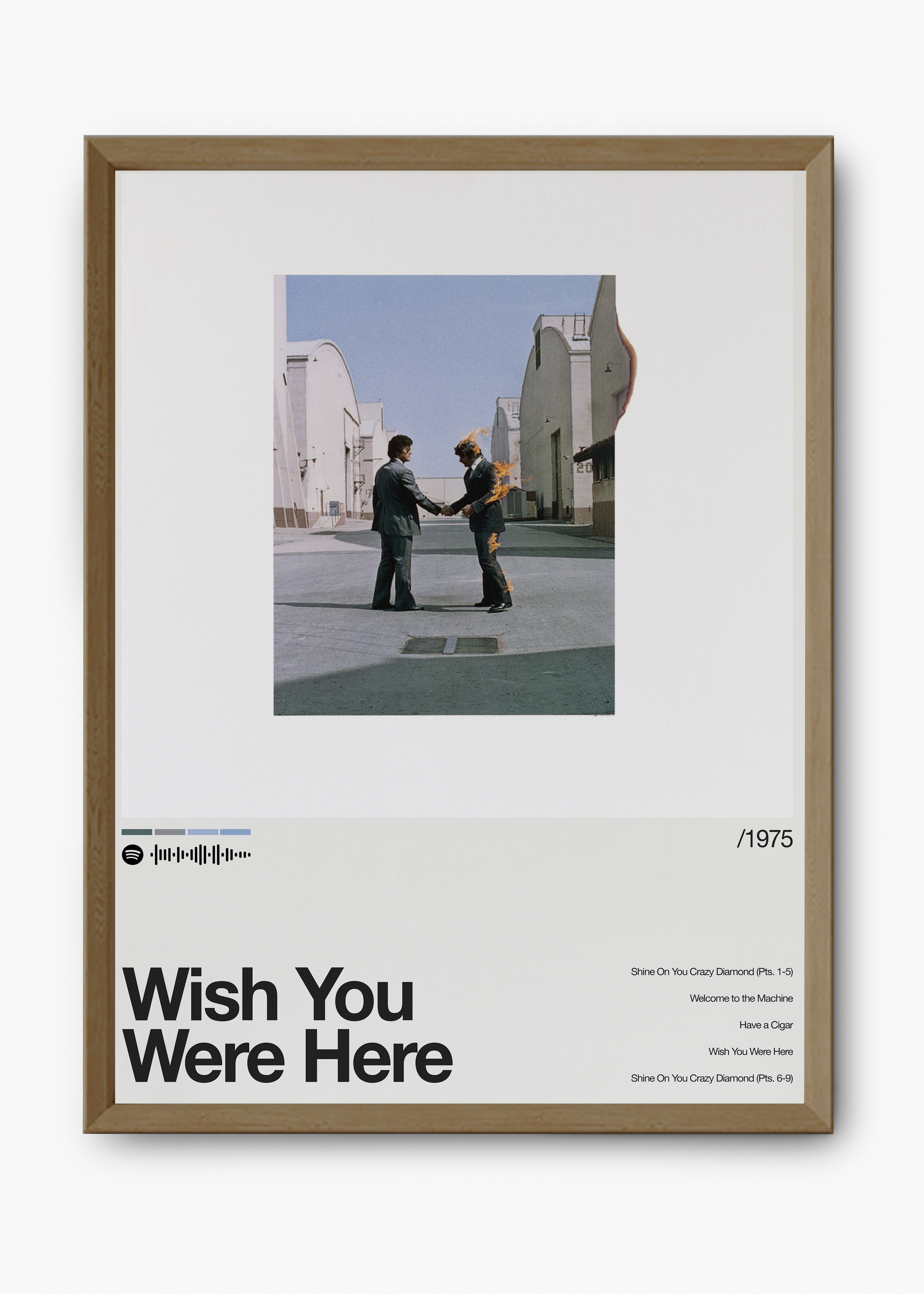 Quadro Pink Floyd Wish You Were Here II - 9