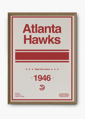 Quadro NBA Atlanta Hawks