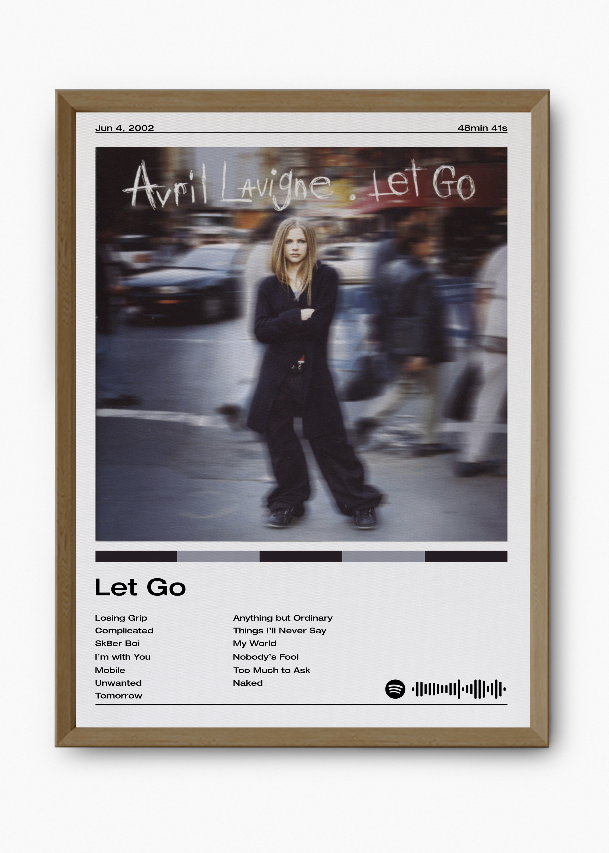 Quadro Avril Lavigne Let Go - 9
