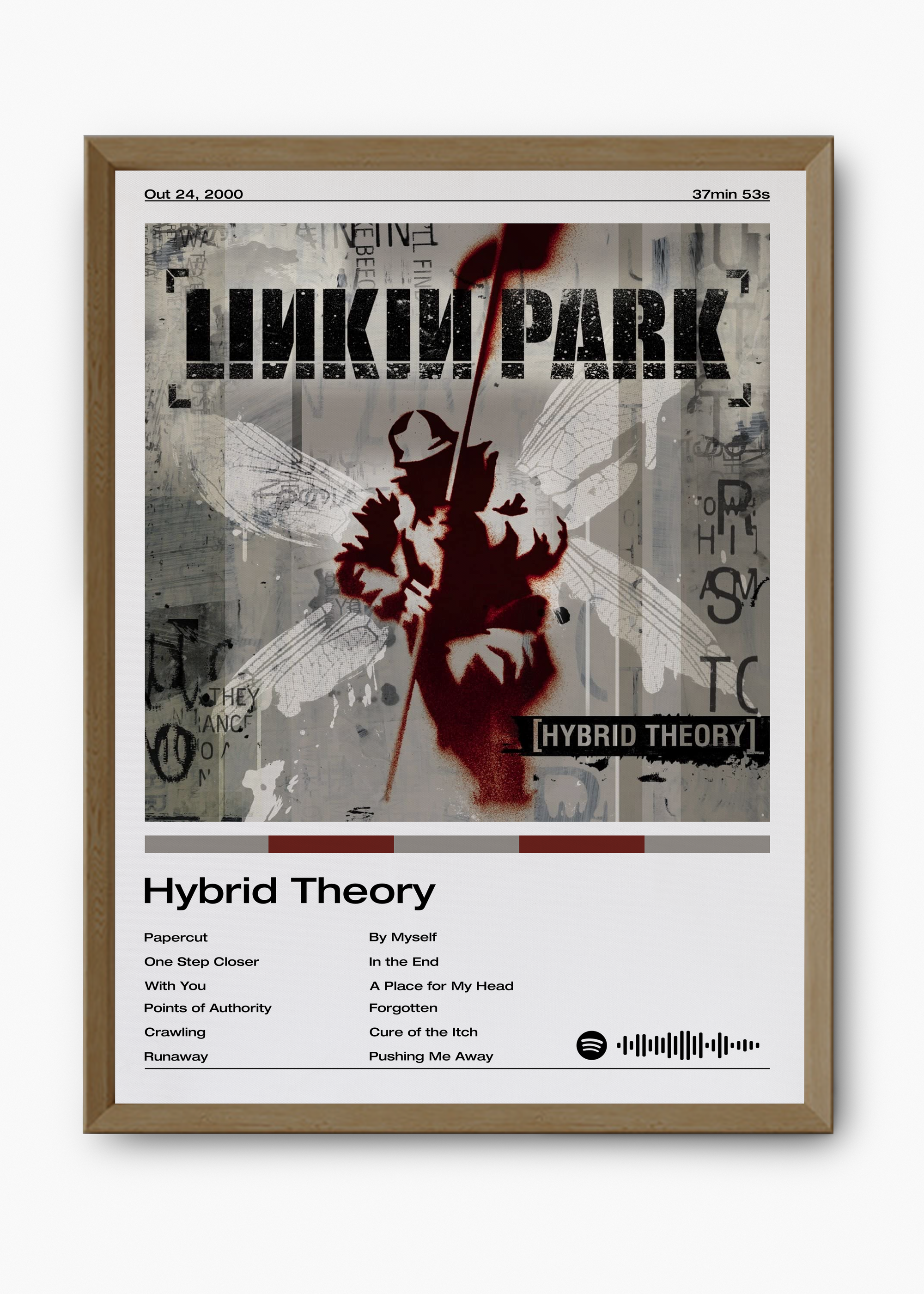 Quadro Linkin Park Hybrid Theory - 9