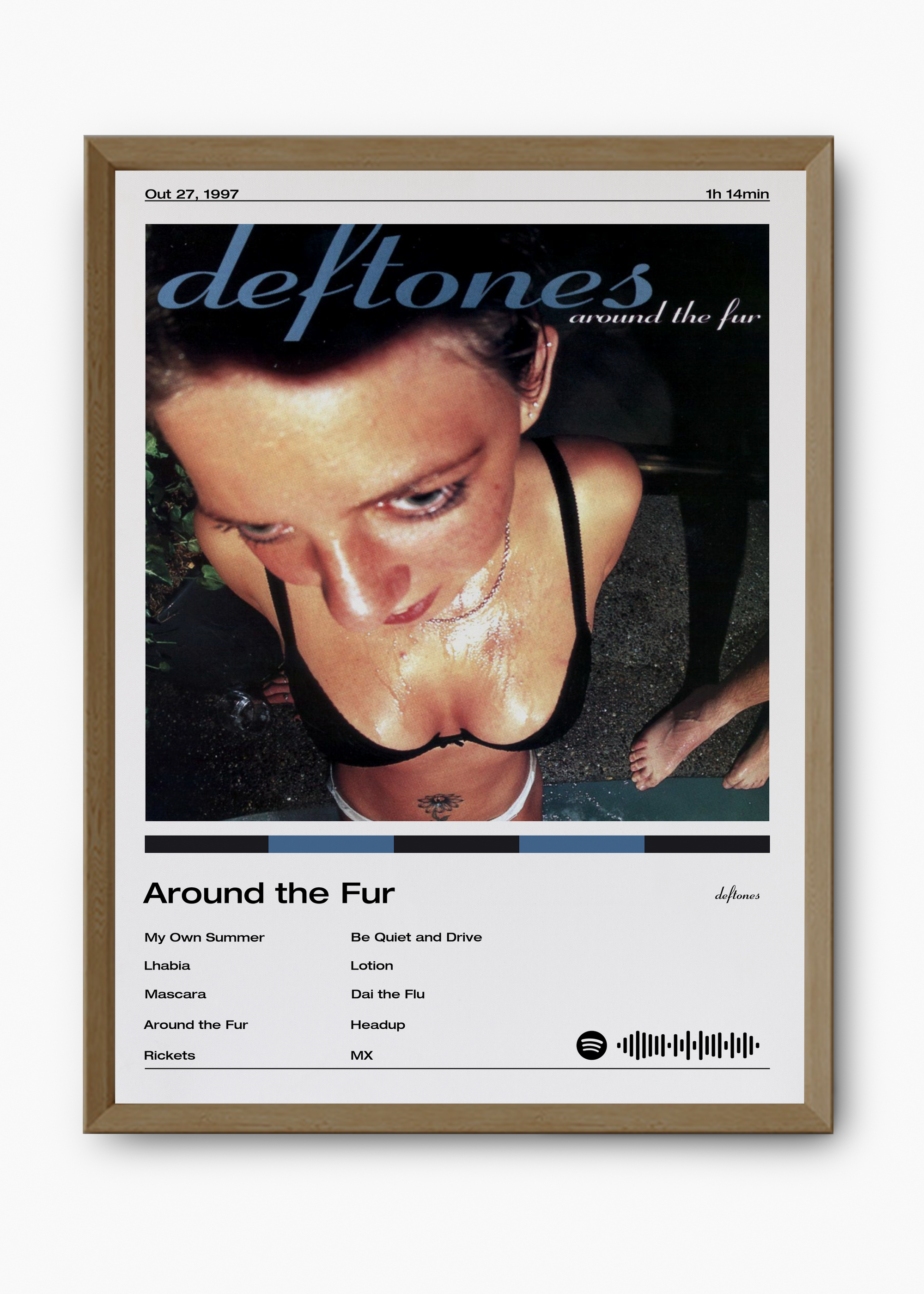 Quadro Deftones Around the Fur - 9