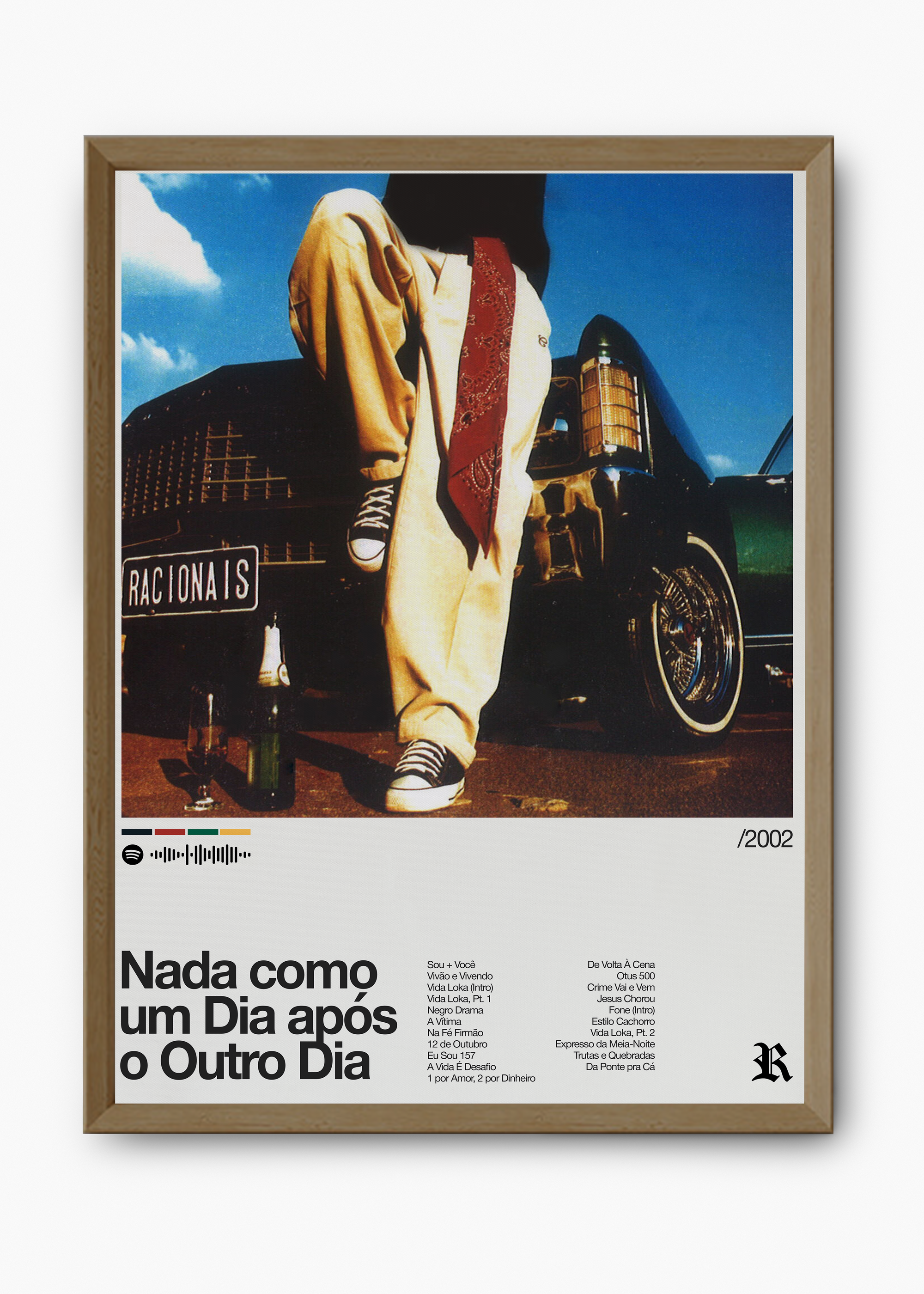 Quadro Racionais Nada Como um Dia Após o Outro Dia II - 9