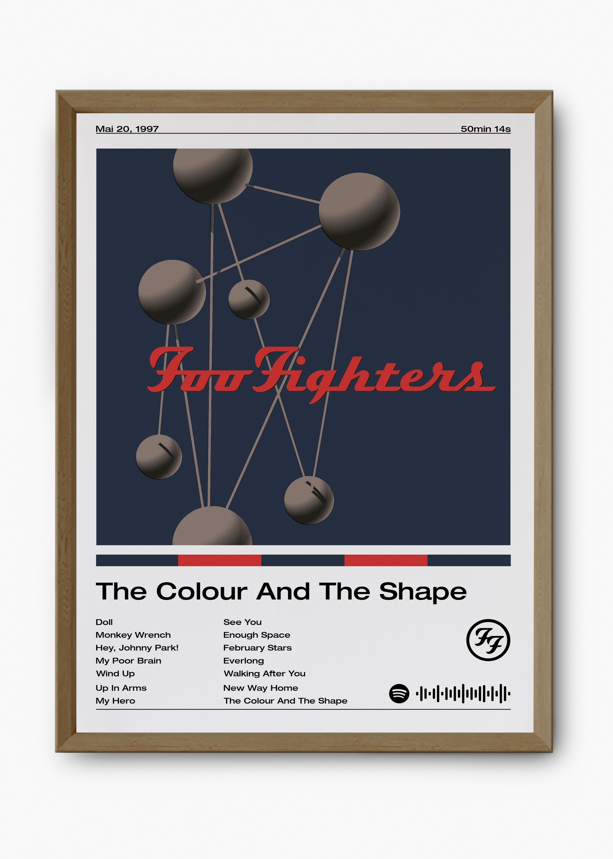 Quadro Foo Fighters Colors and Shape - 9