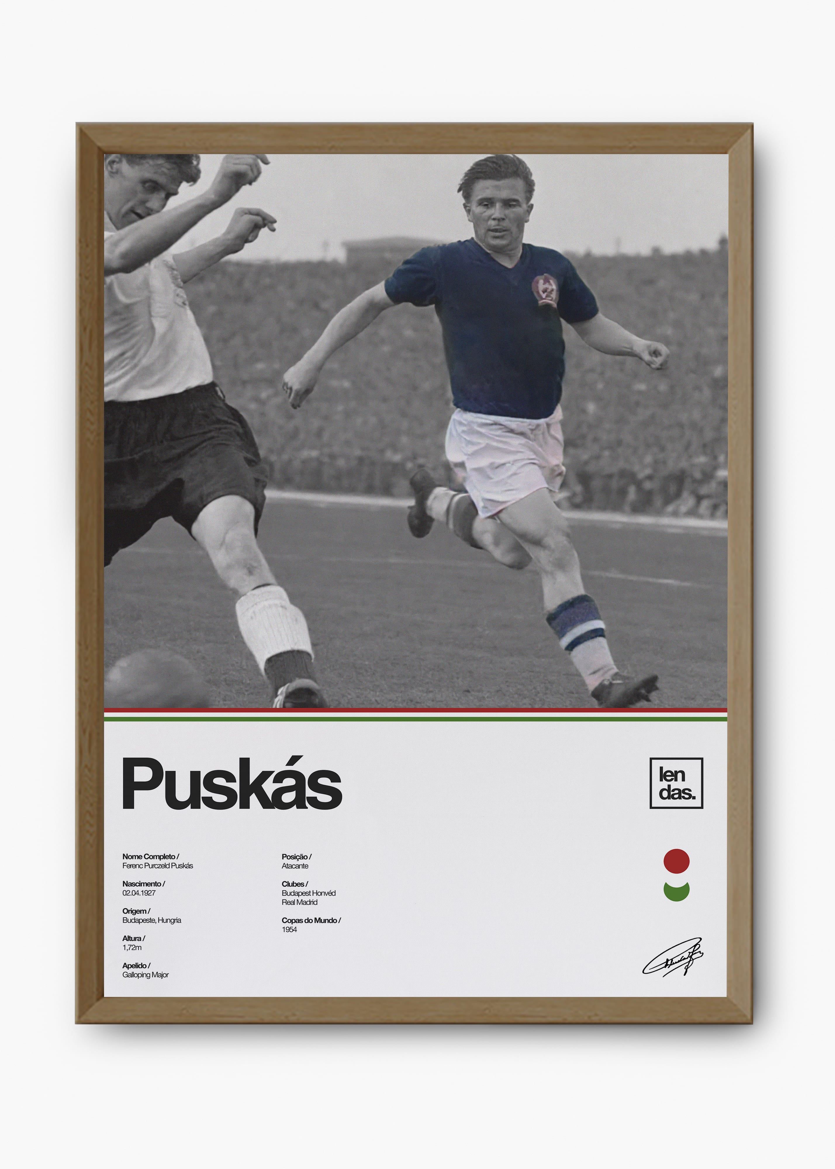 Quadro Ferenc Puskas