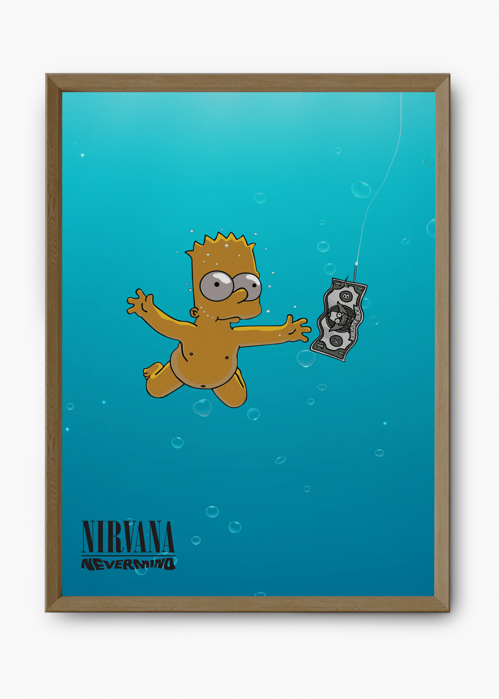 Quadro Bart Nevermind Nirvana - 9