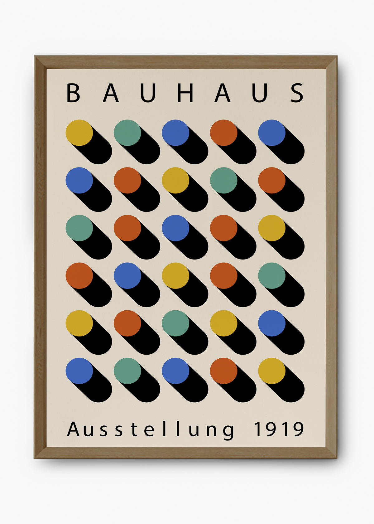 Quadro Bauhaus Circle Theory - 9