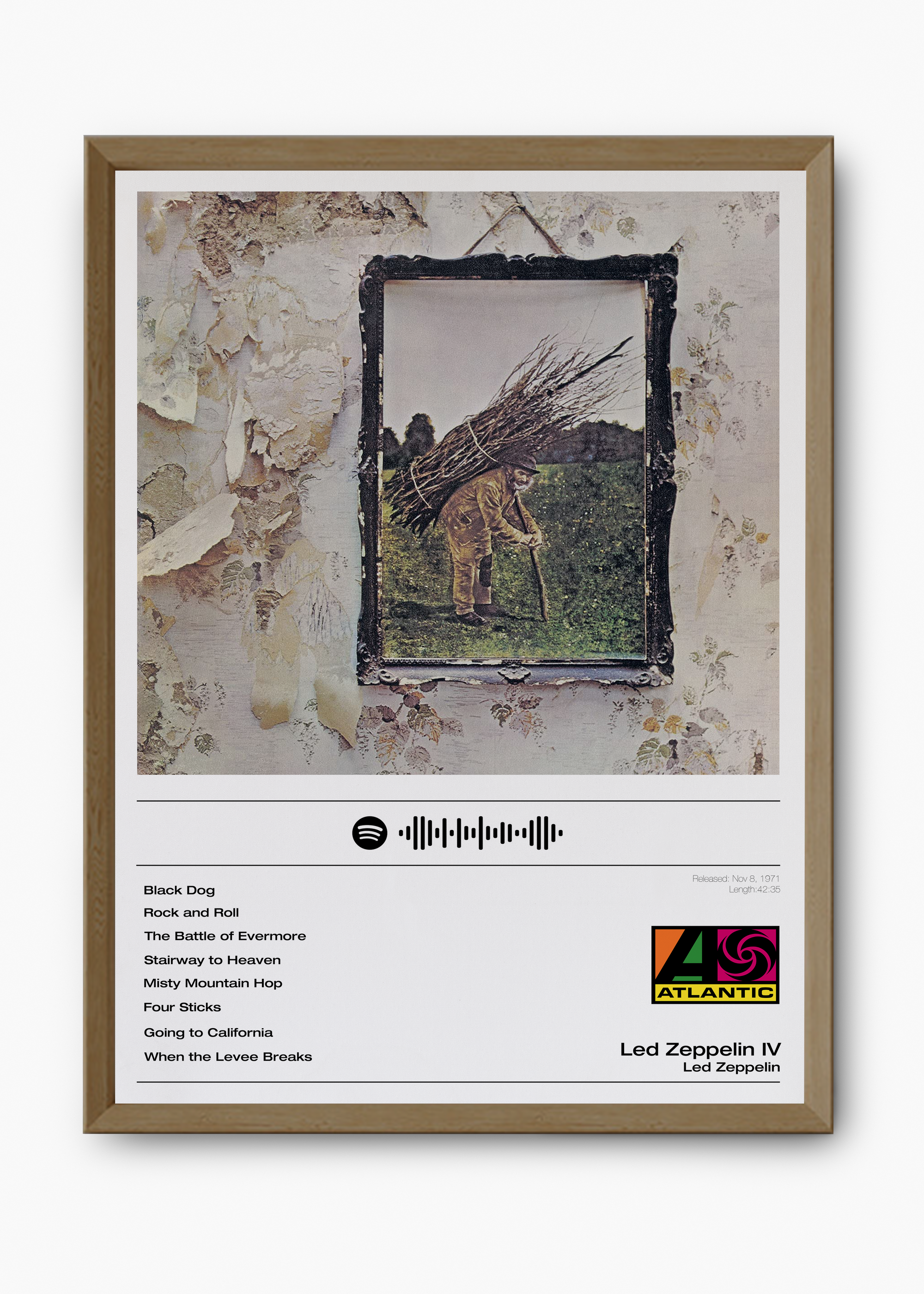 Quadro Led Zeppelin IV II - 9