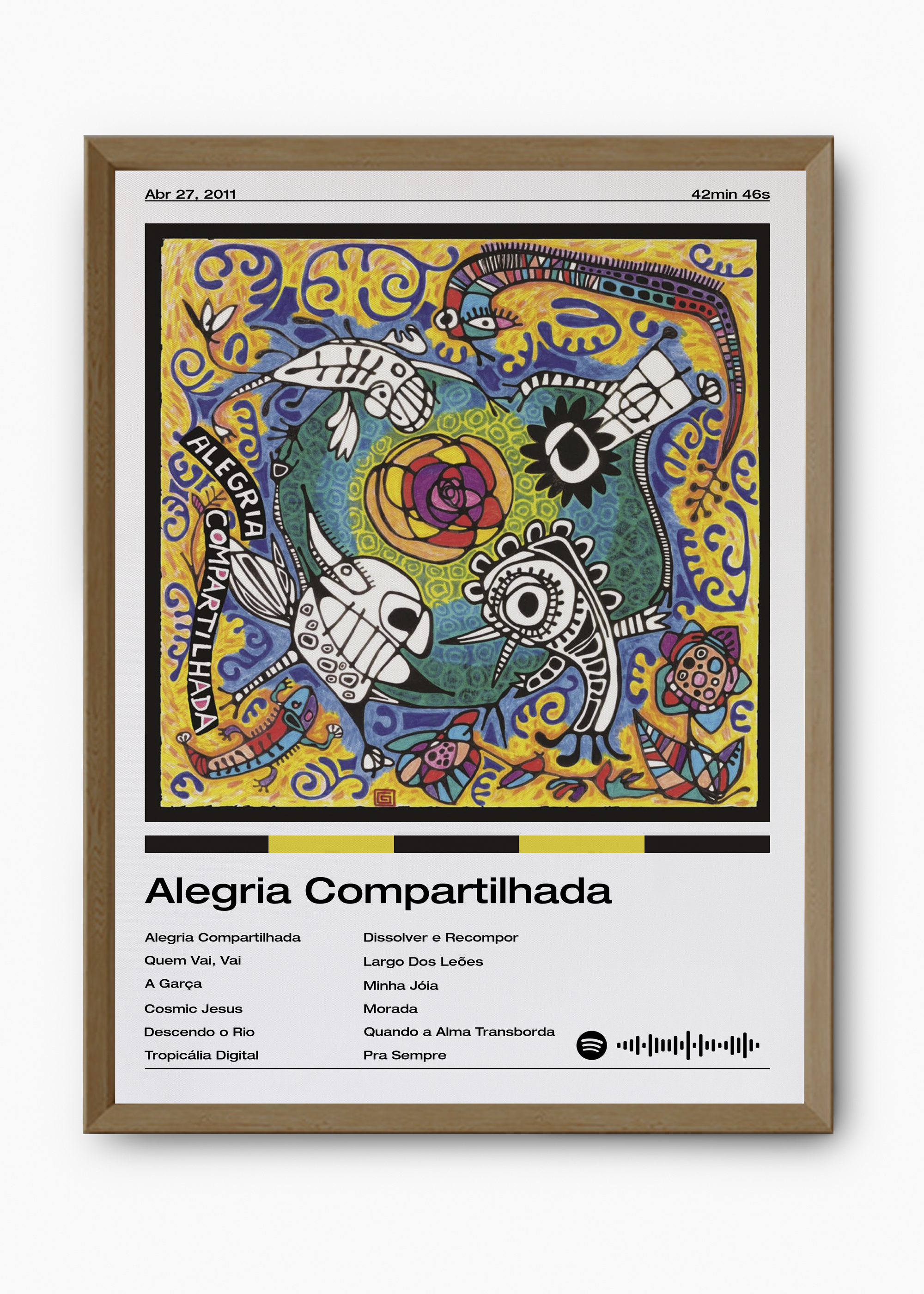 Quadro Forfun Alegria Compartilhada - 9