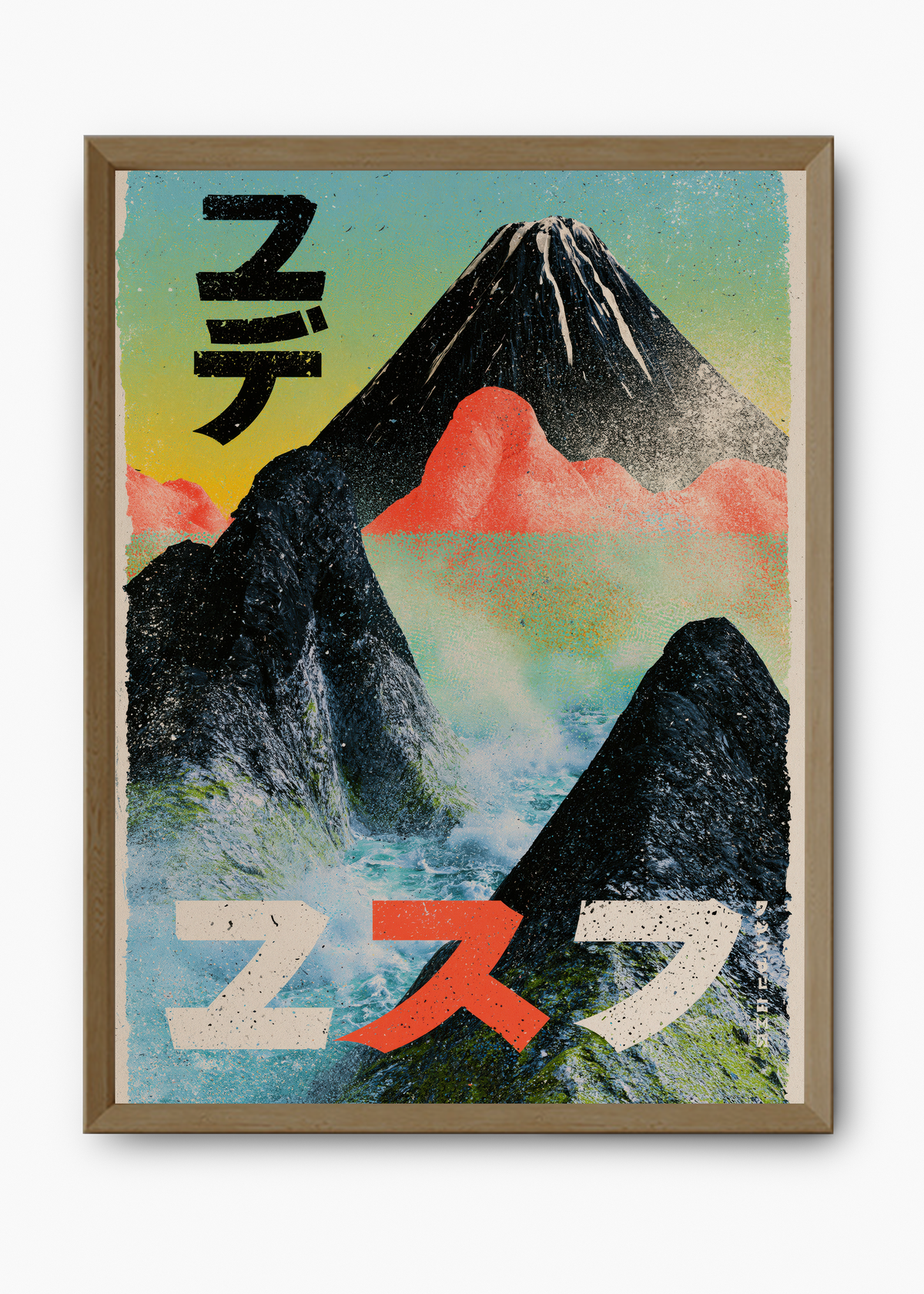Quadro Japonês Fuji Tropical - 9