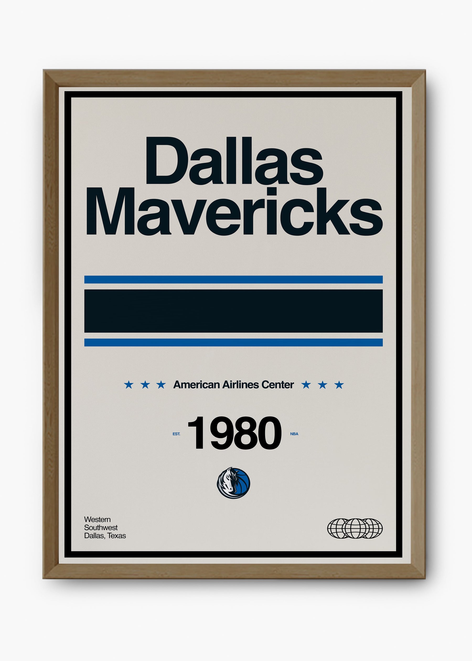 Quadro NBA Dallas Mavericks