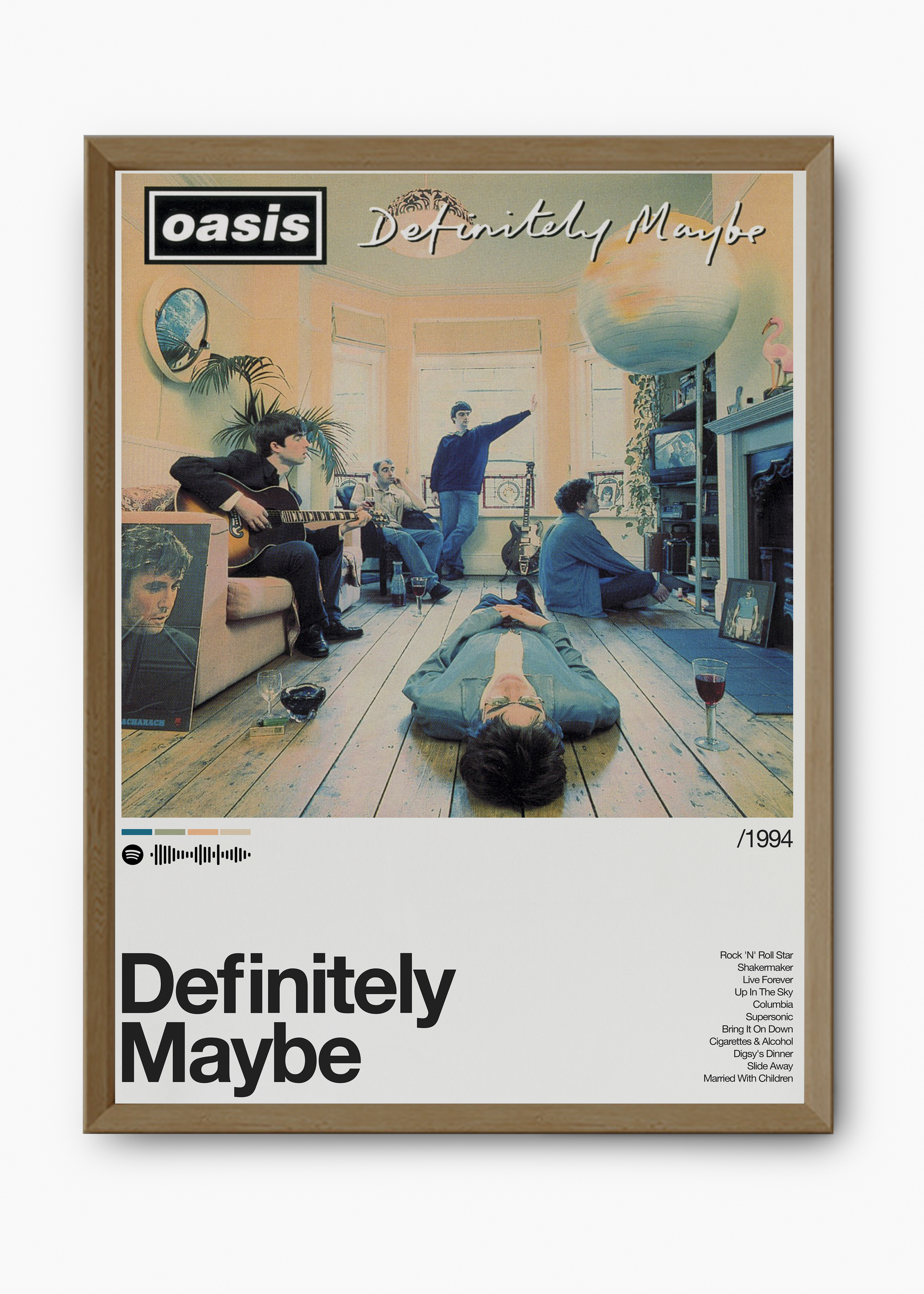 Quadro Oasis Definitely Maybe II - 9