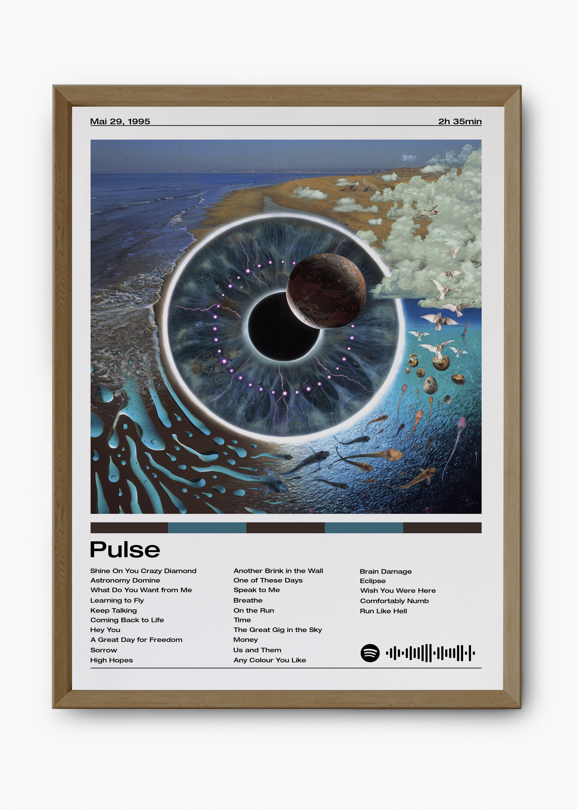 Quadro Pink Floyd Pulse - 9